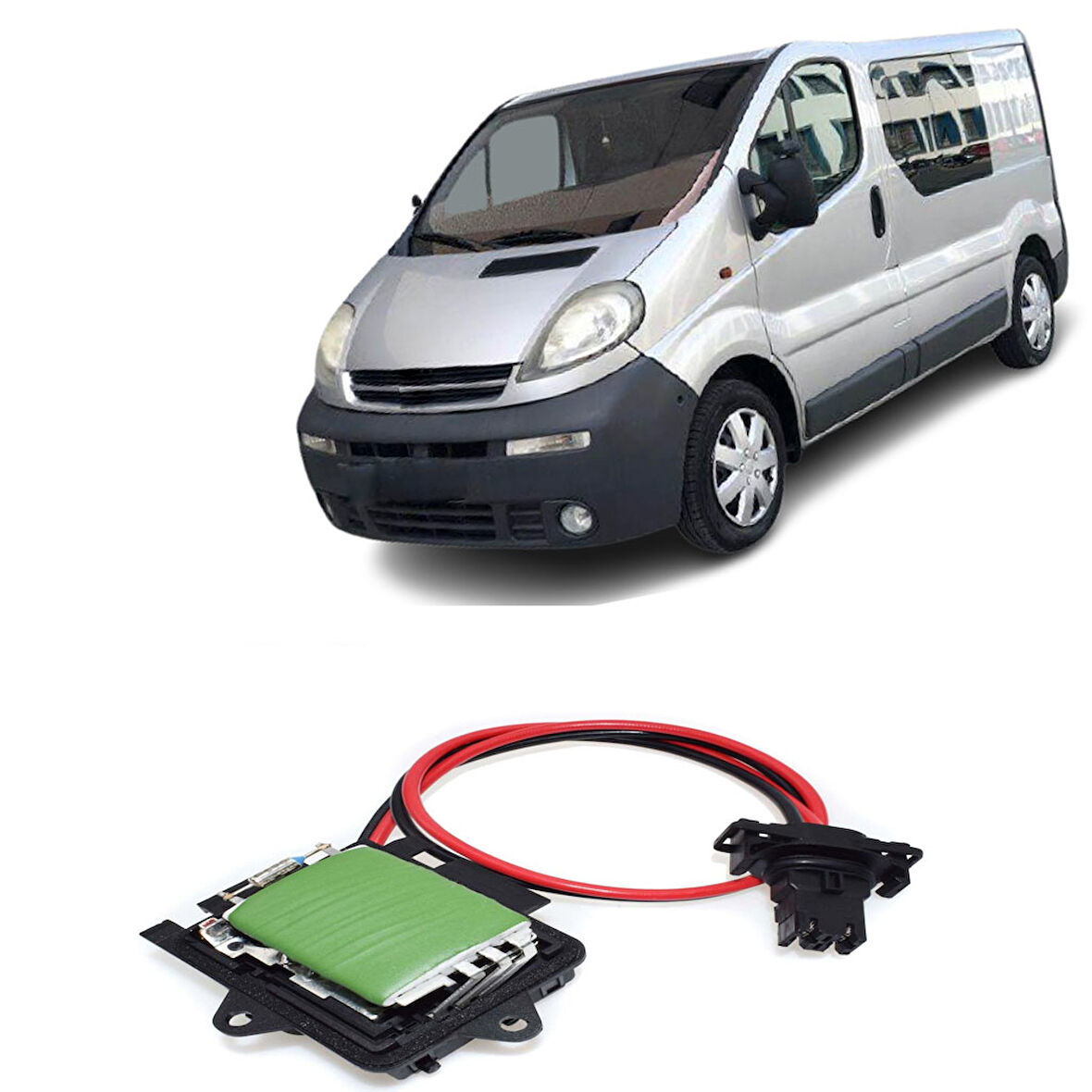 RENAULT TRAFFİC - OPEL VİVARO KALORİFER REZİSTANS MODÜLÜ