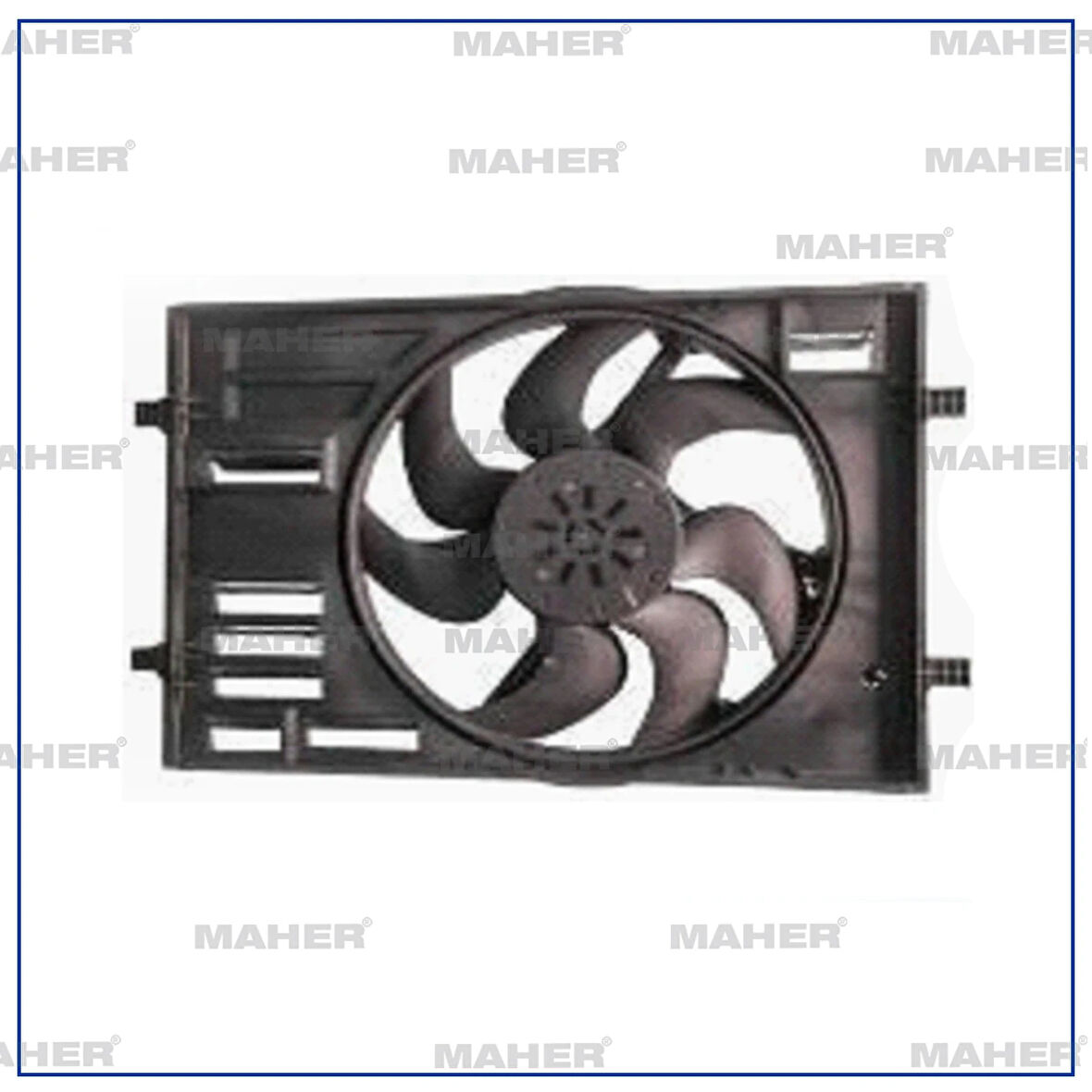 FAN RADYATÖR GOLF 7 2012 / PASSAT 2014 / LEON 2012 / A3 2012 1.4TSI-1.6TDI-2.0TDI DAVLUMBAZLI 440M 5Q0121203DC