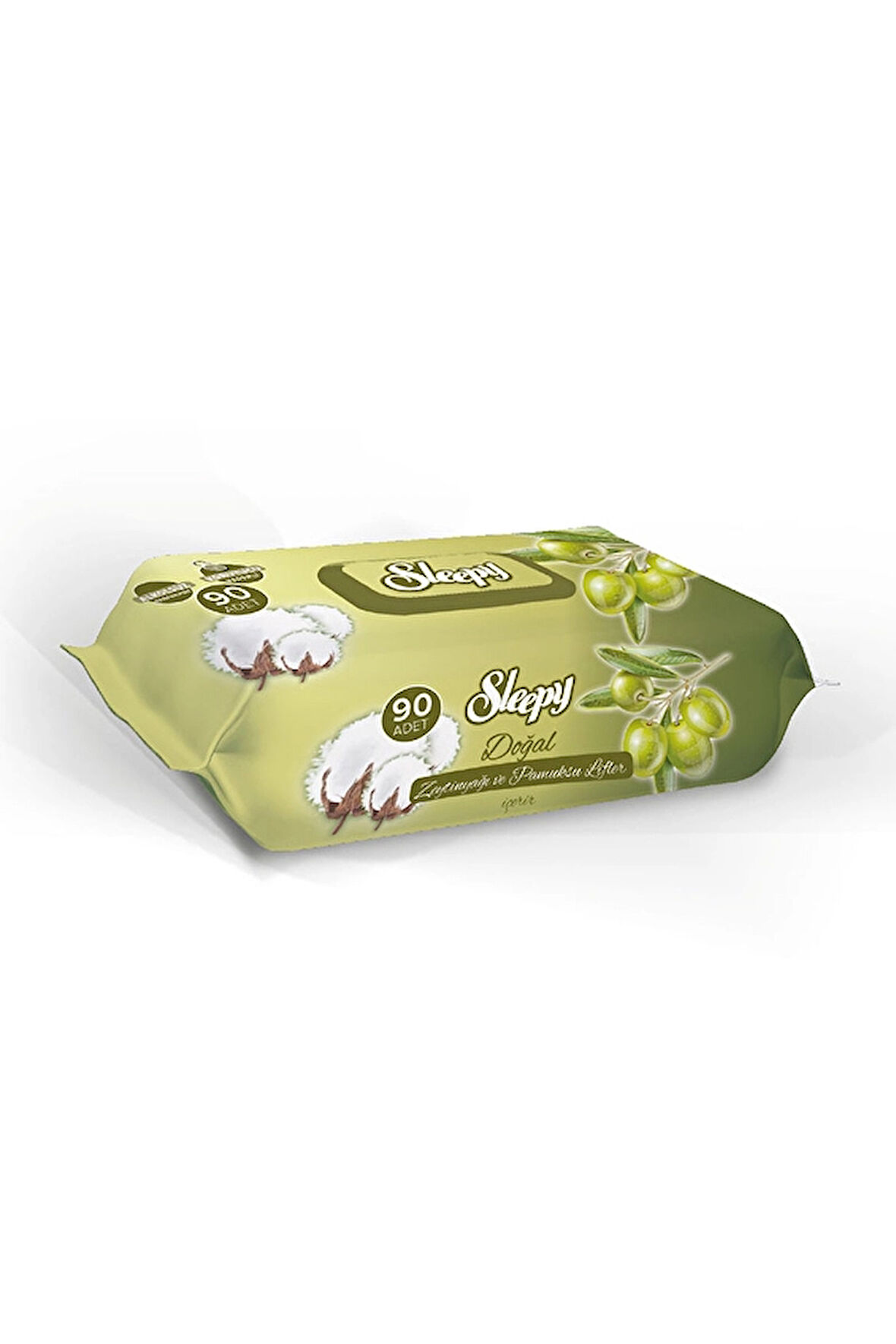 Sleepy Islak Havlu Sensitive 90'lı Zeytinyağlı