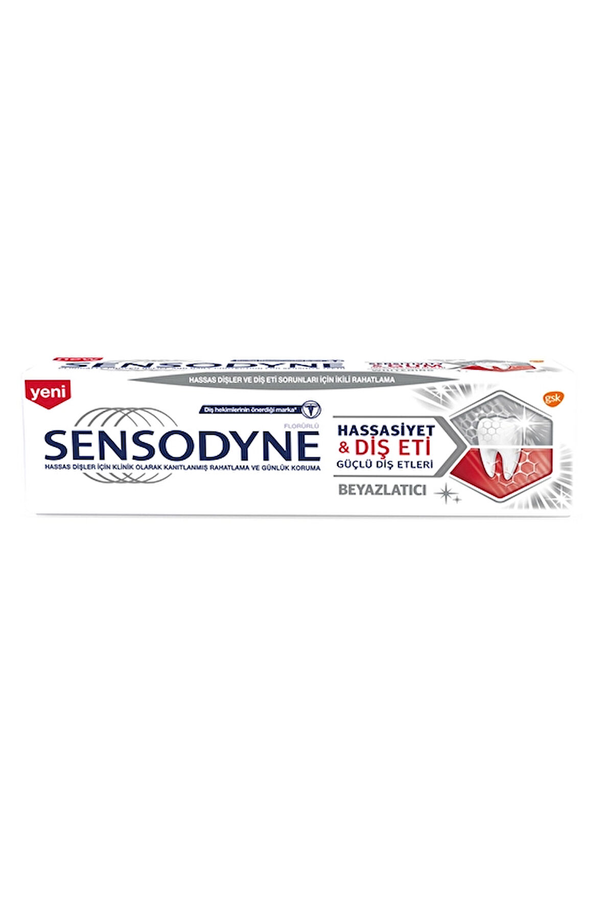 Sensodyne Diş Macunu 75ml Hassasiyet & Diş Eti Beyazlatıcı