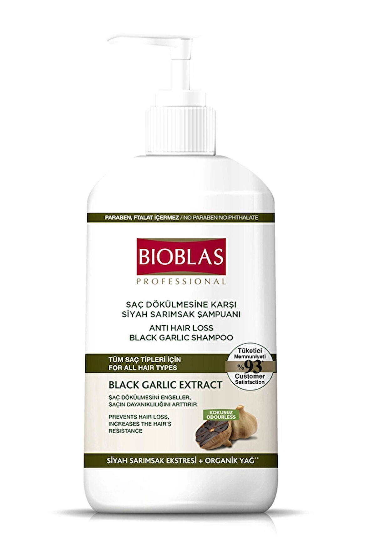 Bioblas Şampuan 1000 ml Saç Dökülmesine Karşı Siyah Sarımsak