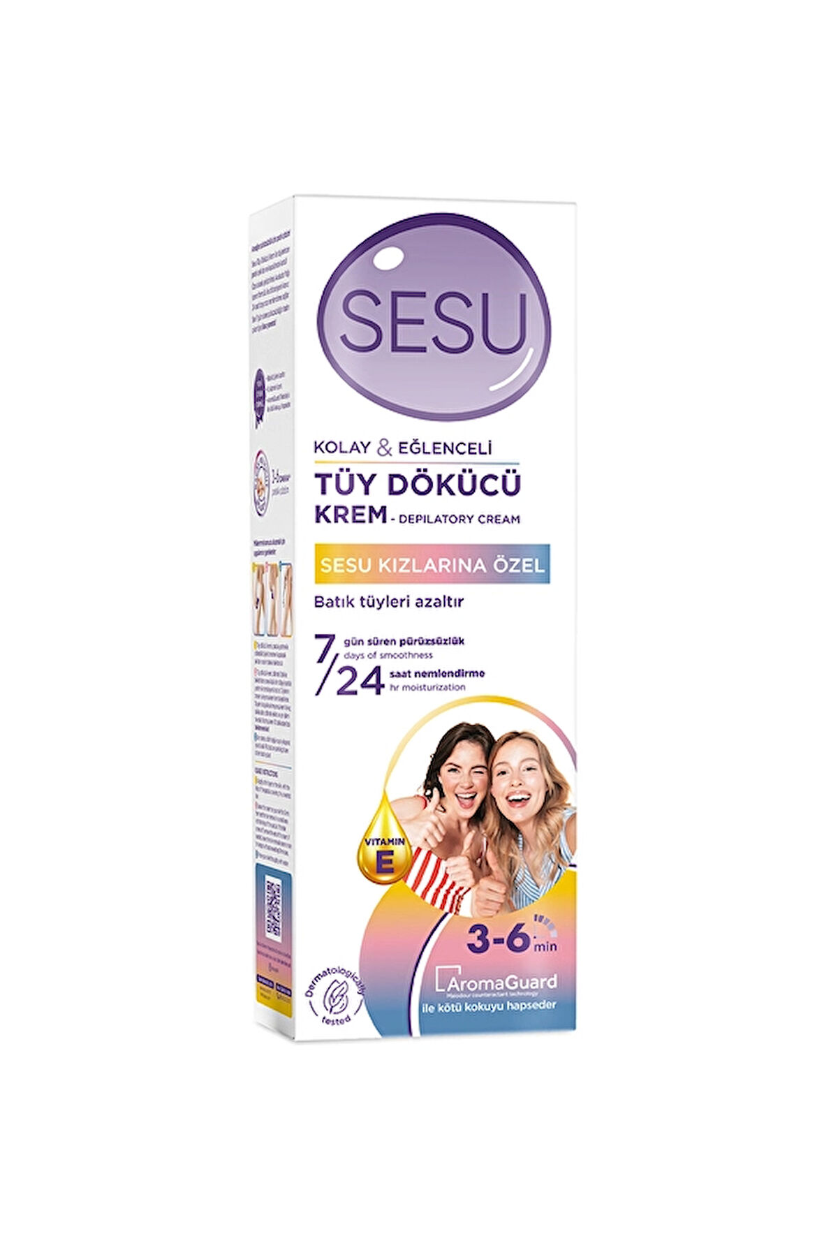 Sesu Tüy Dökücü Krem Detoks Himalaya Tuzu 100 ml