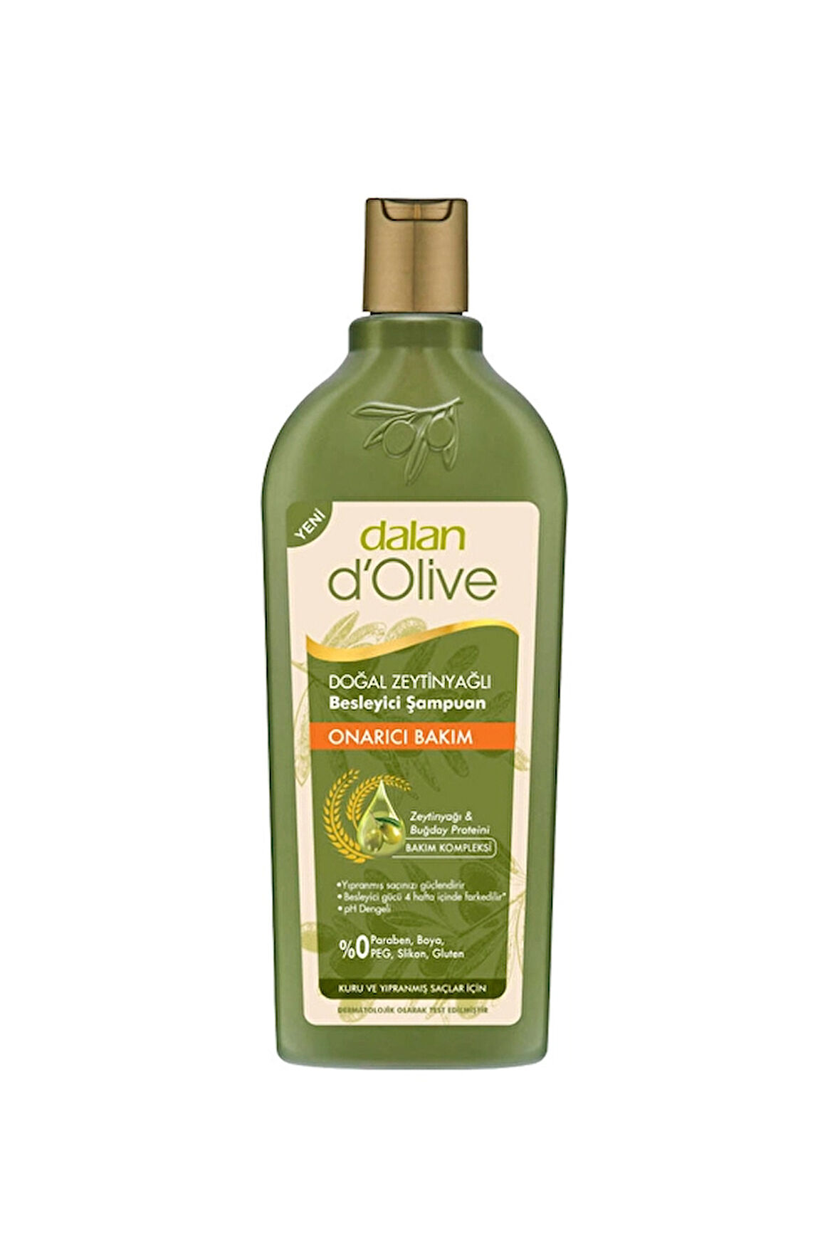 Dalan D'Olive 400Ml Zeytinyağlı Şampuan