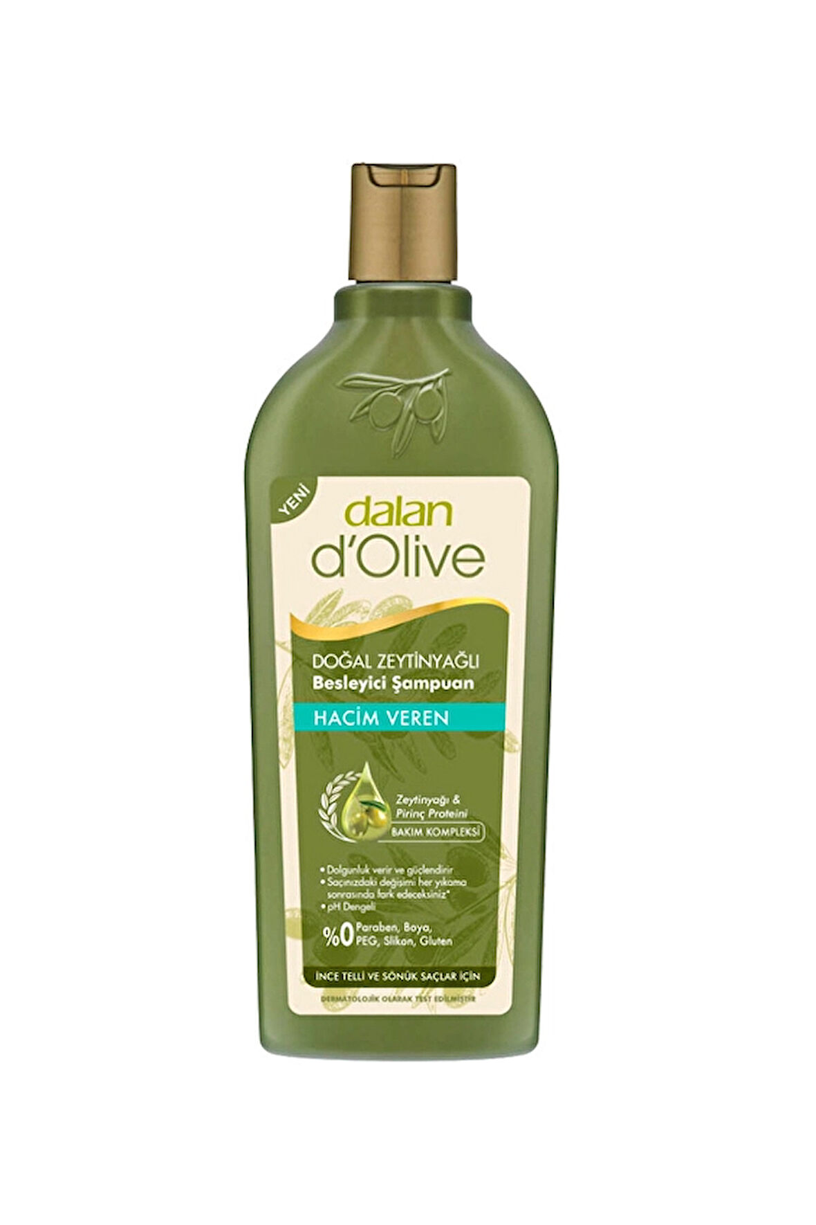 Dalan 400Ml Şampuan D'Olive Zeytinyağlı Hacim Veren