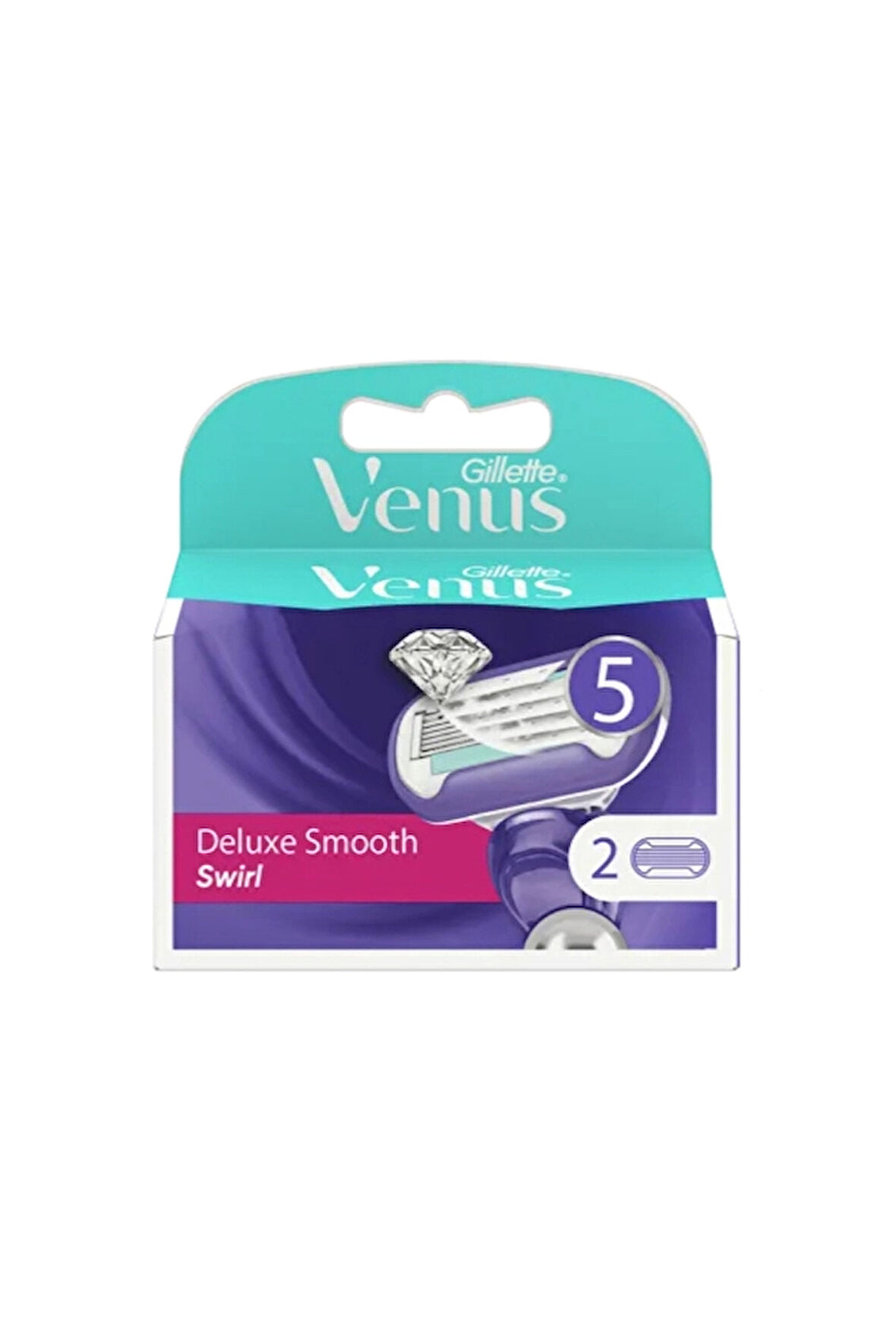 Gillette Venüs Yedek Bıçak Swirl 2'li
