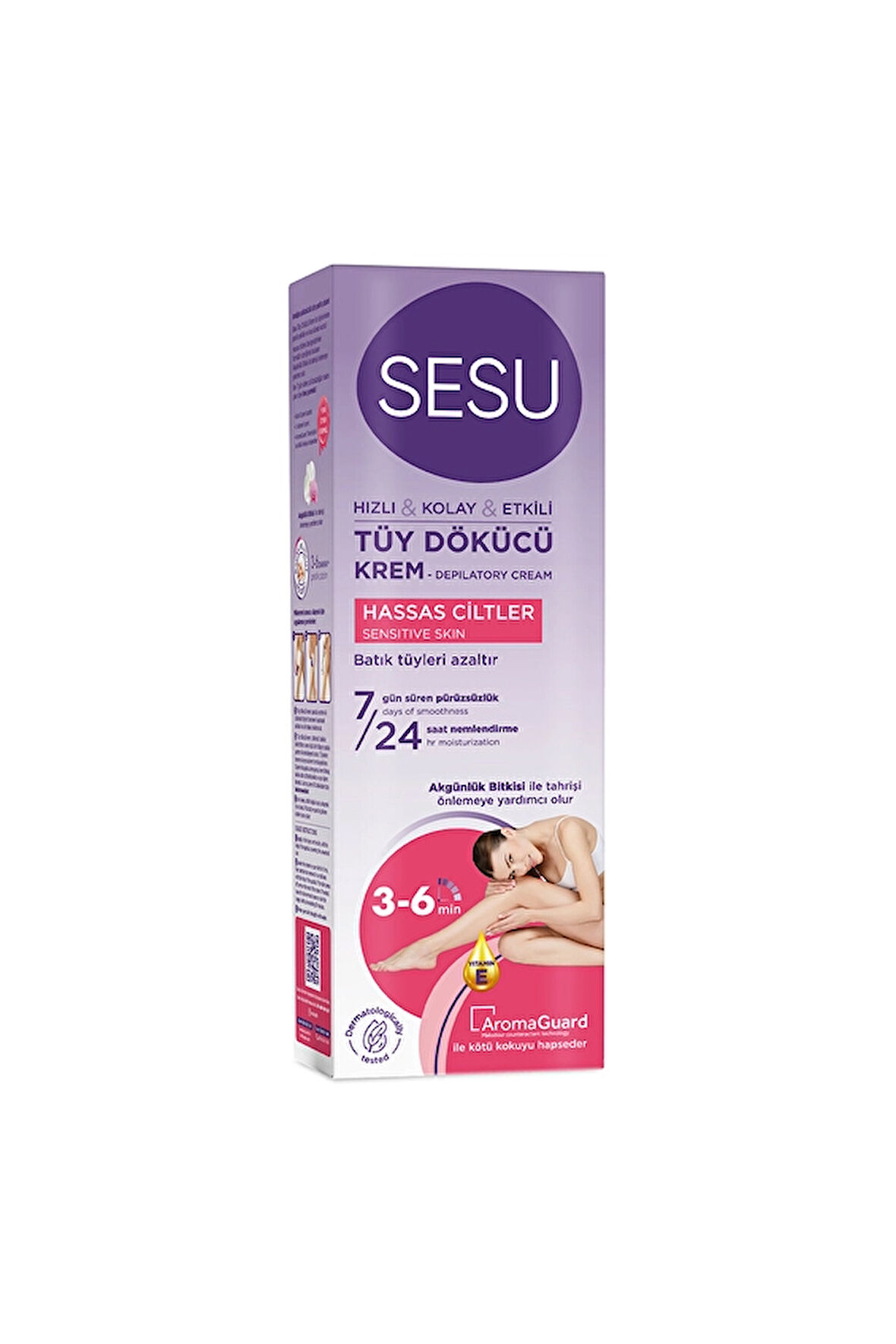 Sesu Tüy Dökücü Krem Hassas Ciltler 100 ml
