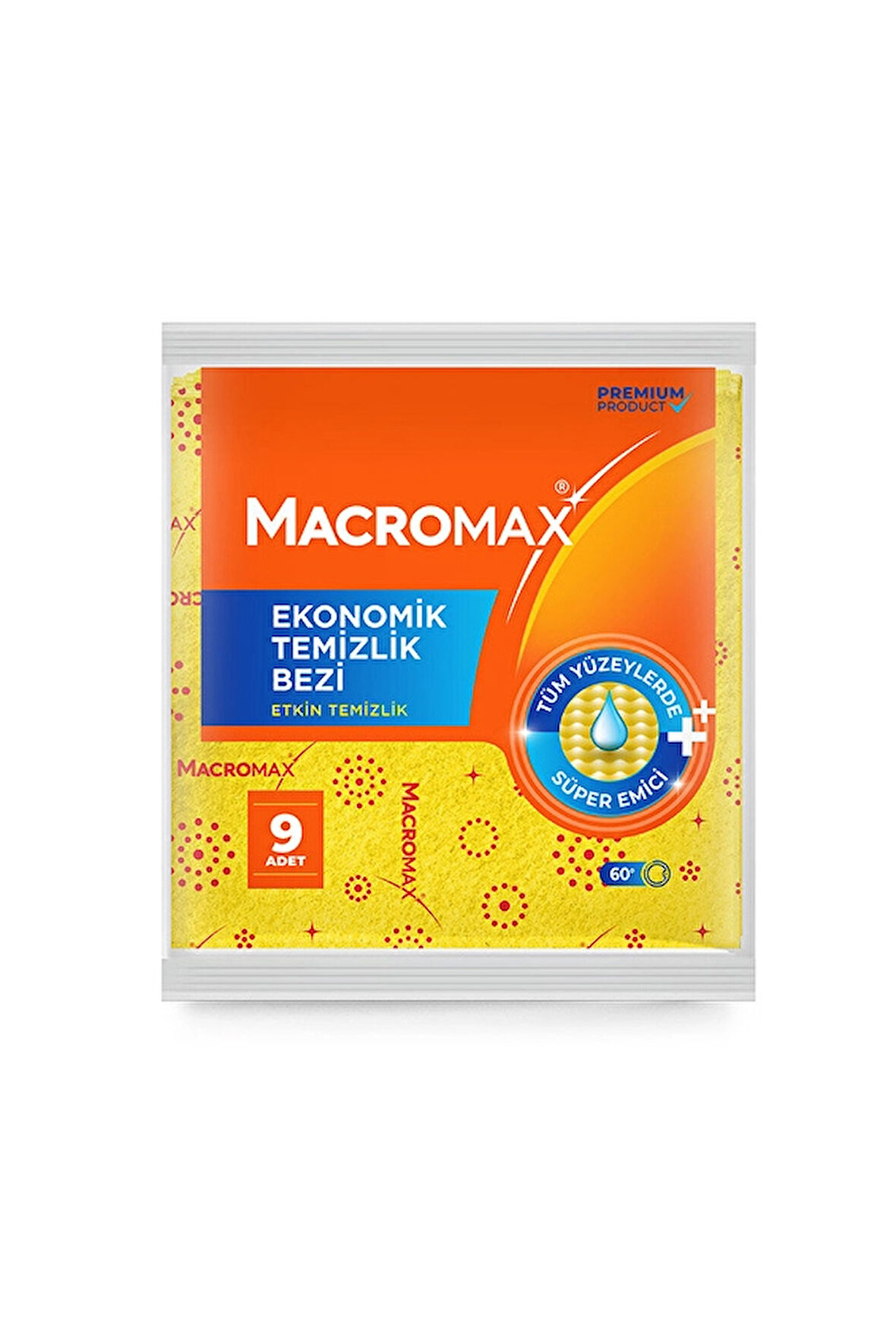 Macromax Temizlik Bezi 9 Lu
