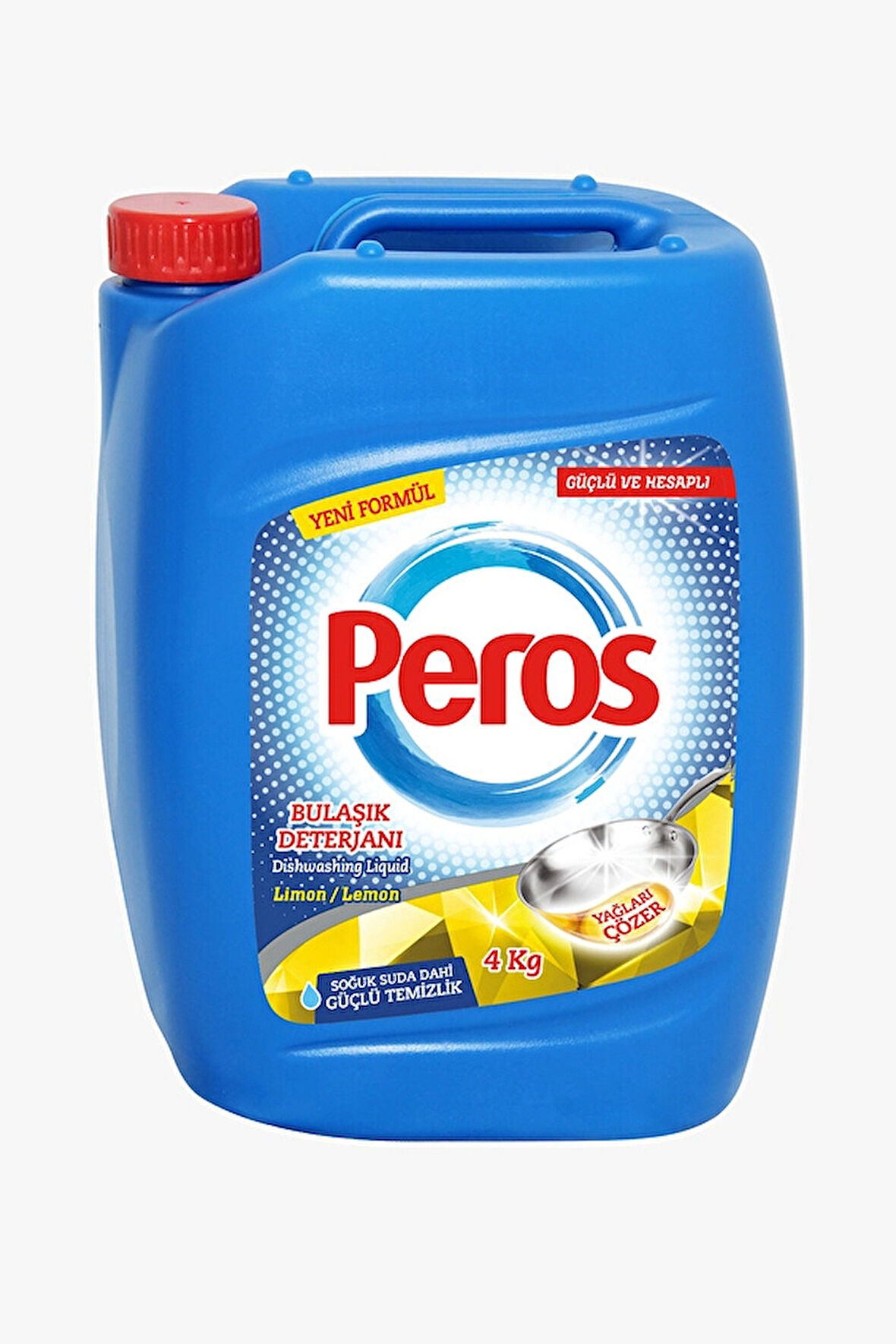 Peros Sıvı Bulaşık Deterjanı Limon 4 kg
