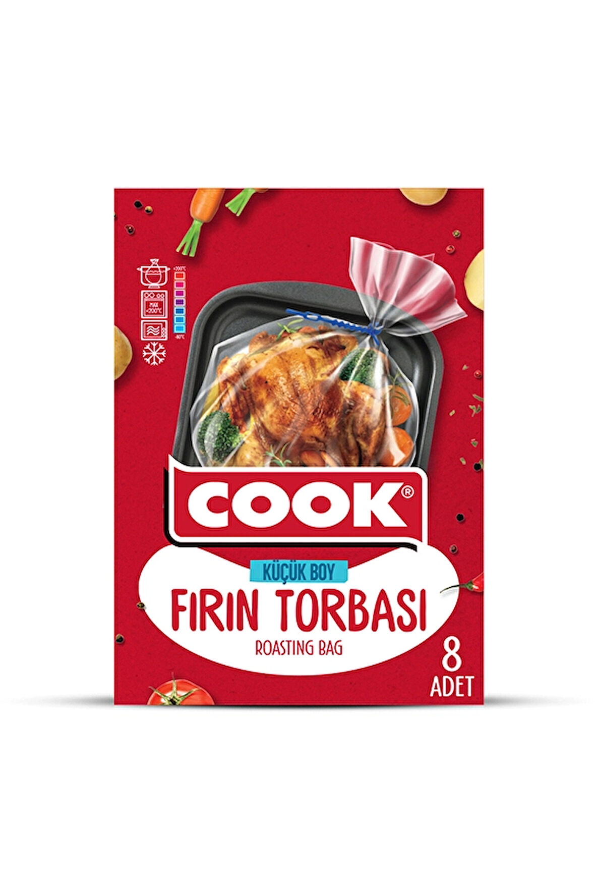 Cook Fırın Torbası Tavuk/Yanmaz