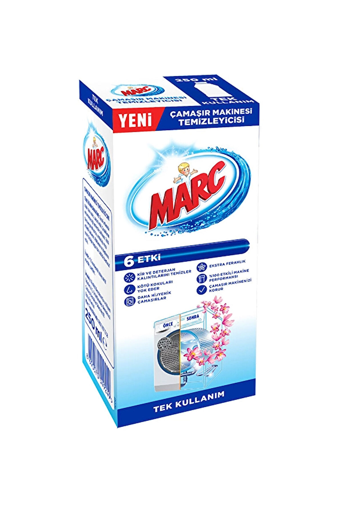 Marc Makine Temizleyici Tekli 250 ml