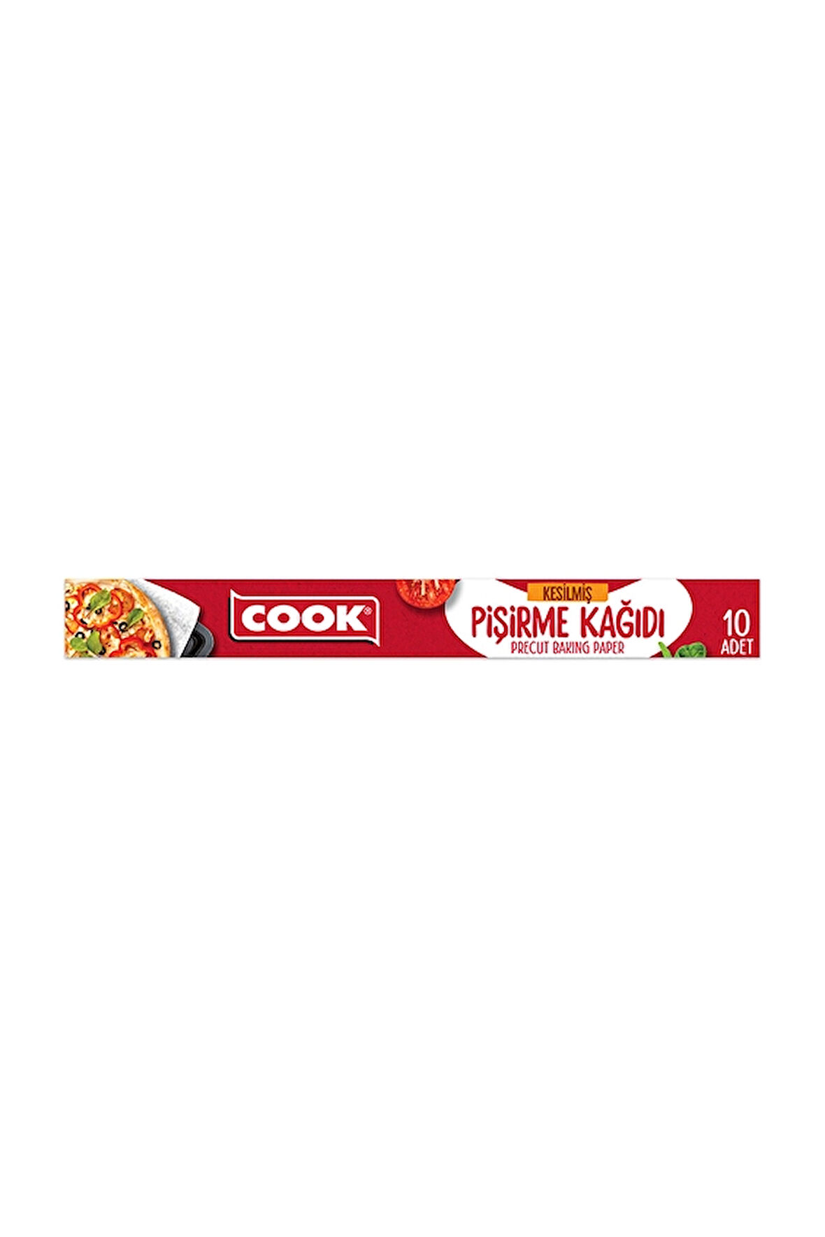 Cook Yağlı Pişirme Kağıdı Kesilmiş 10'lu