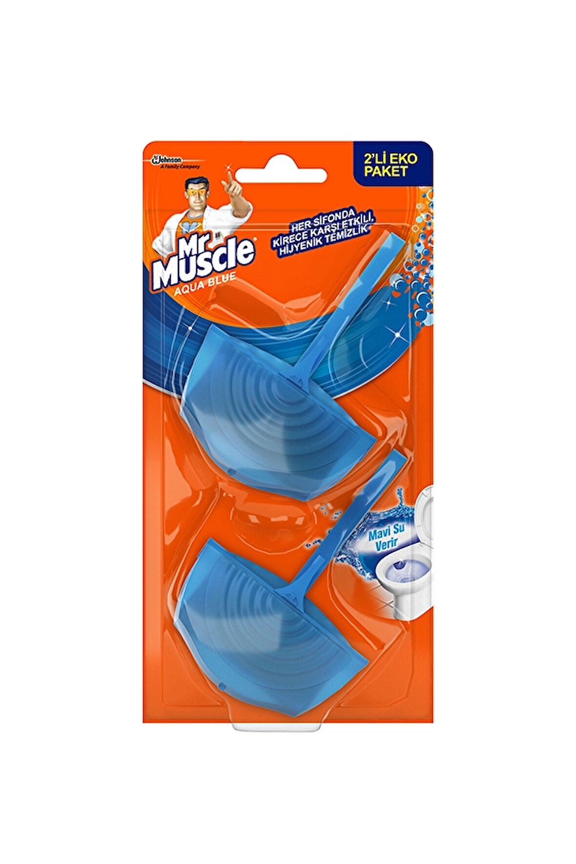 Mr Muscle Wc Temizleyici Blok 2x40 G