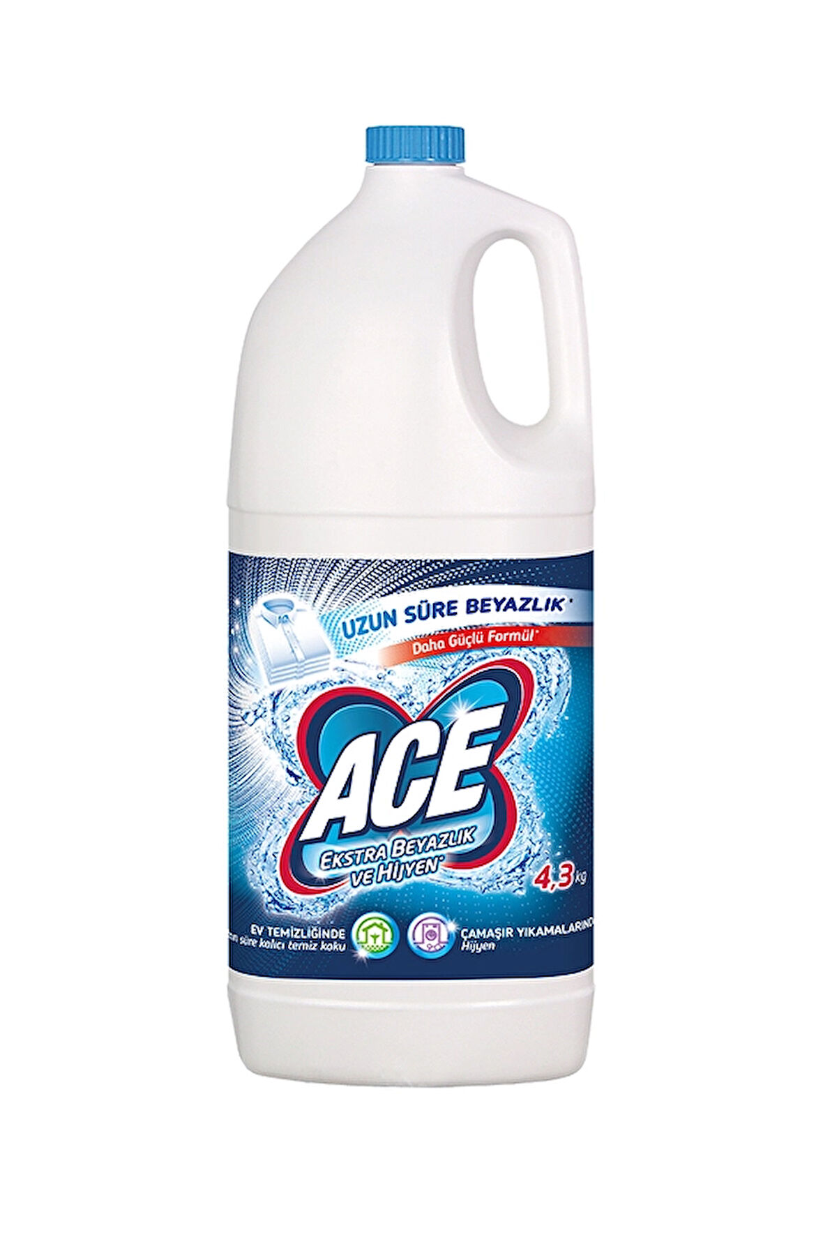 Ace Çamaşır Suyu 4 l İnci/Hijyenik Beyaz