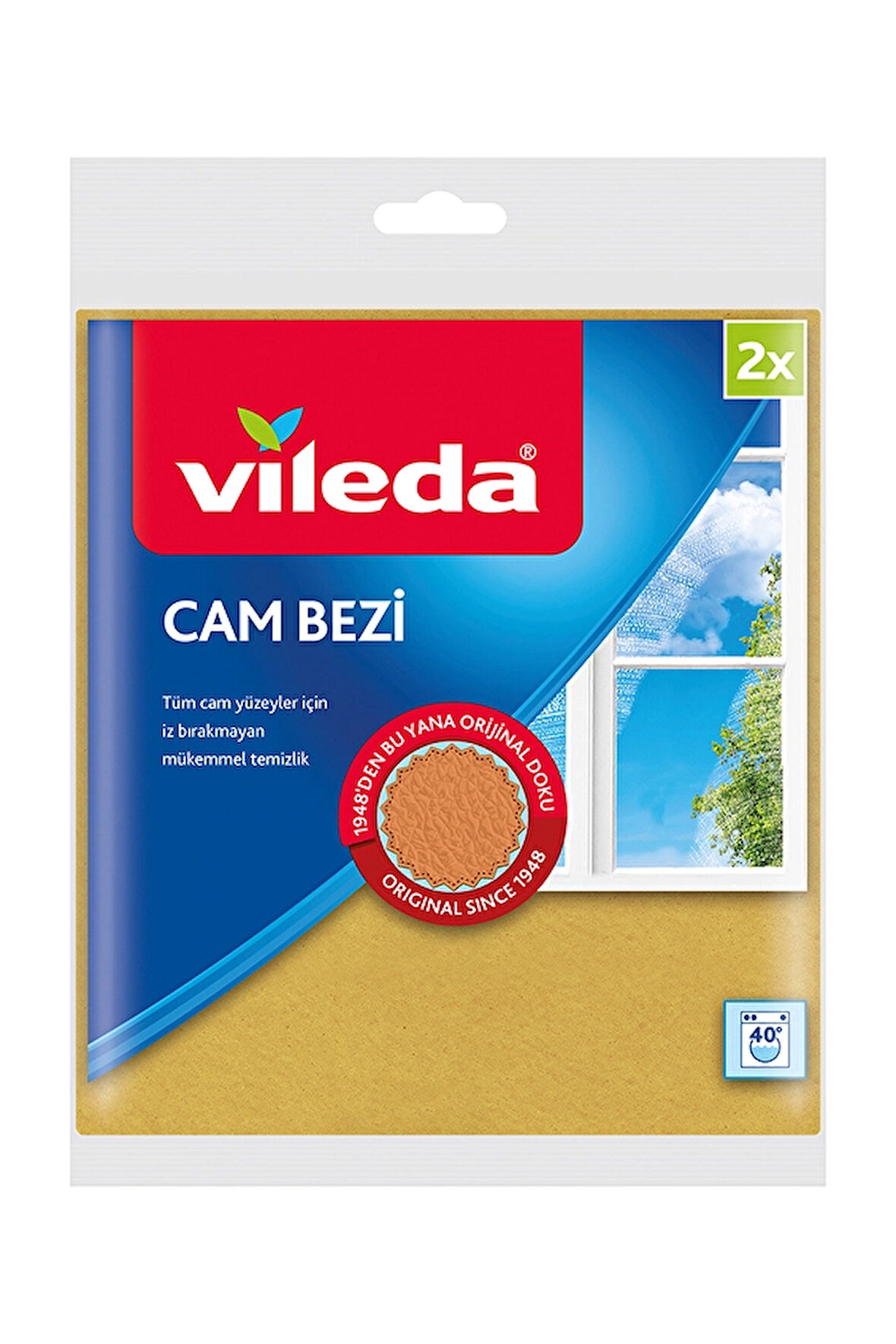 Vileda Cam Bezi 2'li