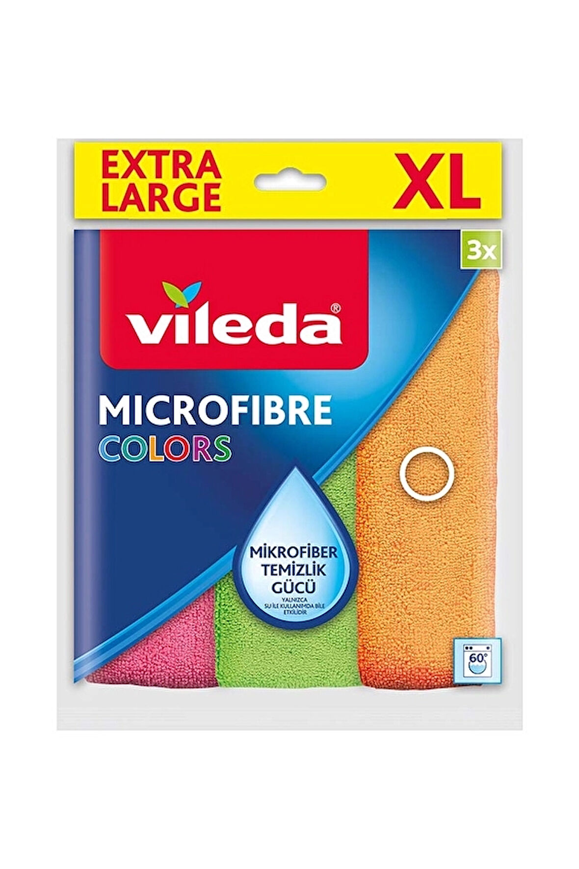 Vileda Mikrofiber Temizlik Bezi 3'lü Style