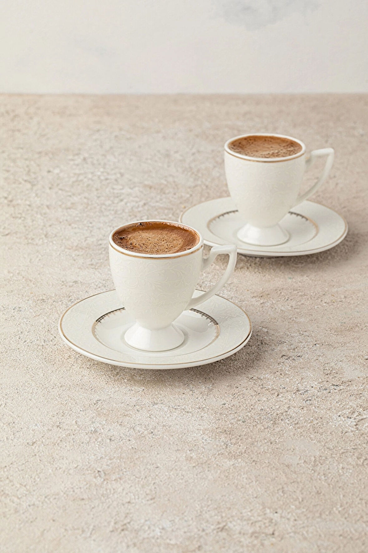 Hometime Porselen Kahve Fincanı Seti 6'lı 90 ml