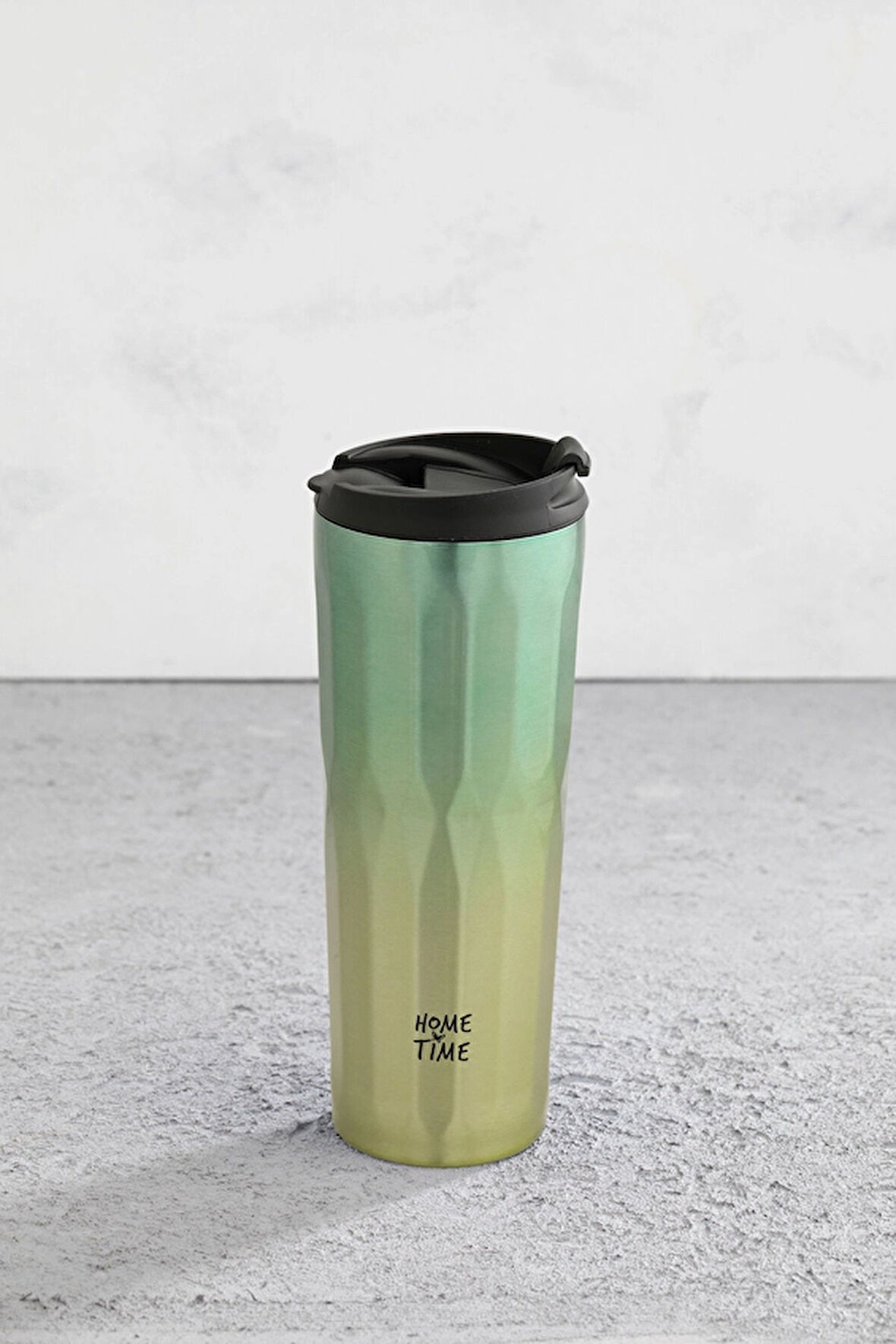 Hometime Diamond Termos Bardak 500ml Gold Yeşil