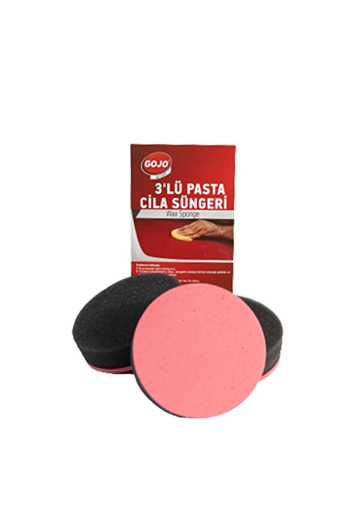 Gojo Pasta Cila Süngeri 3'Lü