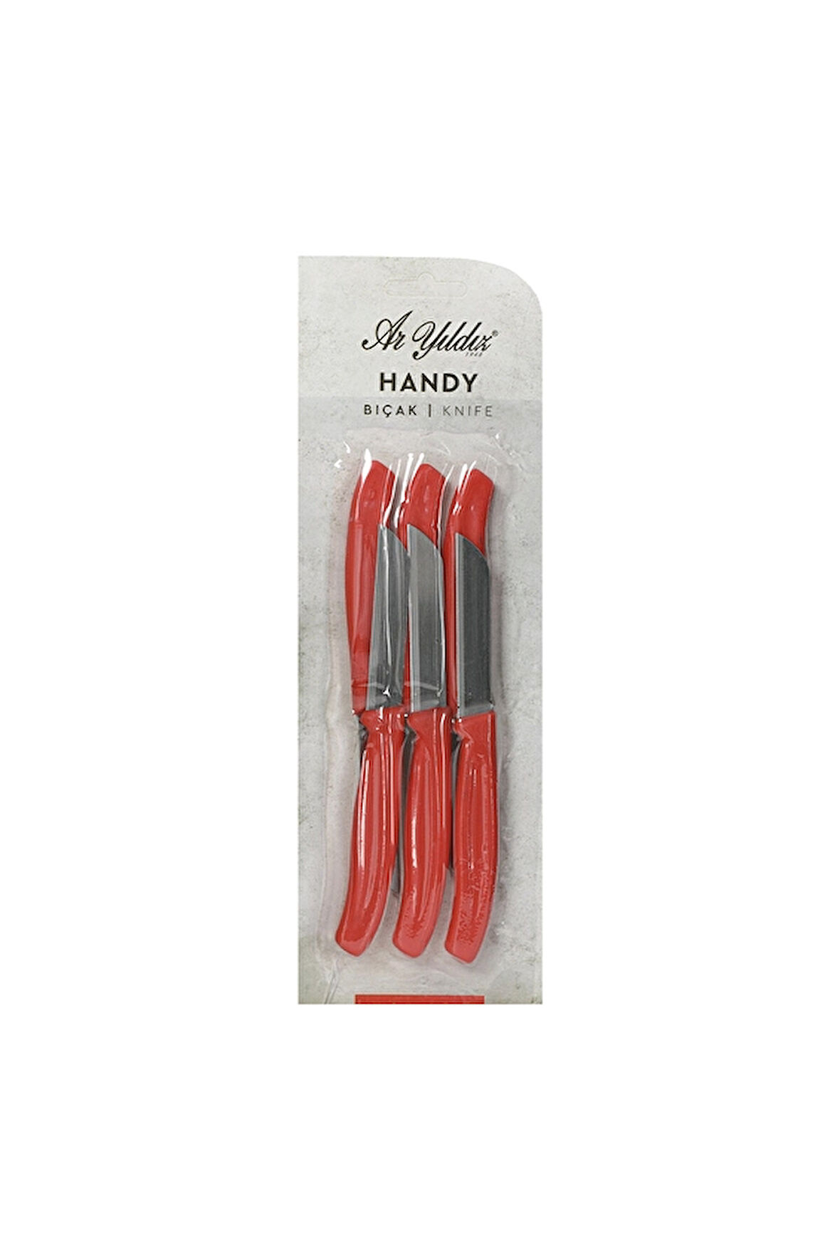 Aryıldız Handy Meyve Bıçağı Renkli 9 cm 6'lı
