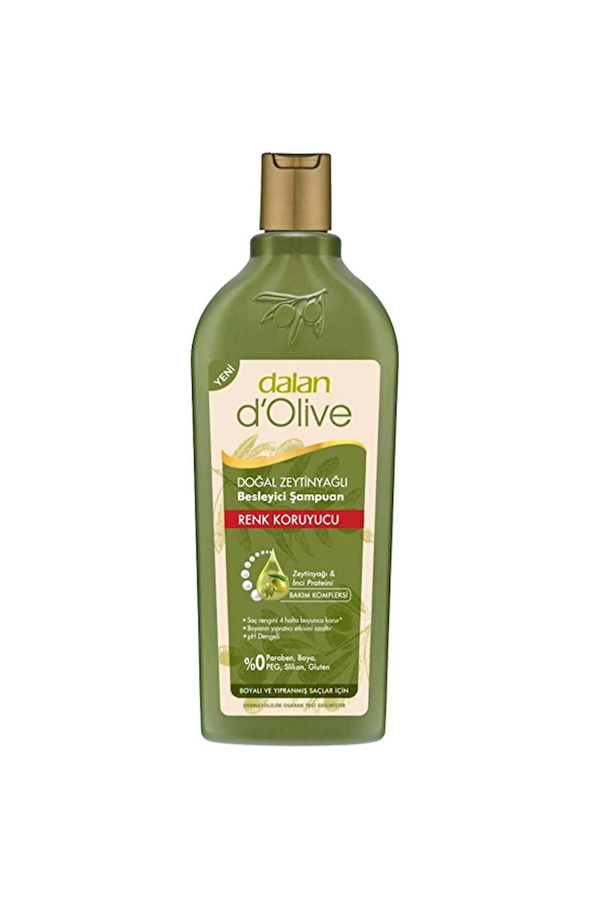 Dalan 400Ml Şampuan D'Olive Zeytinyağlı Renk Koruyucu