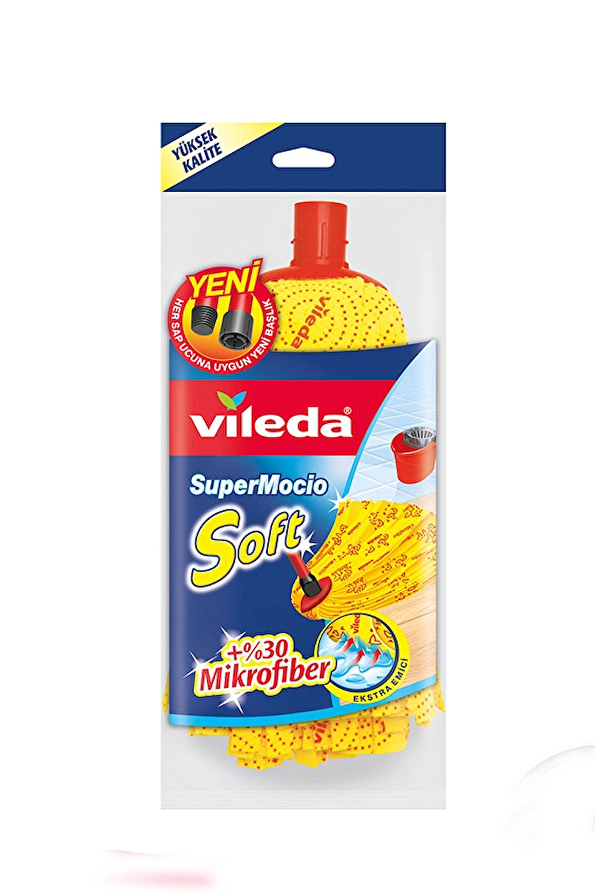 Vileda %30 Microfiber Paspas Soft Classic