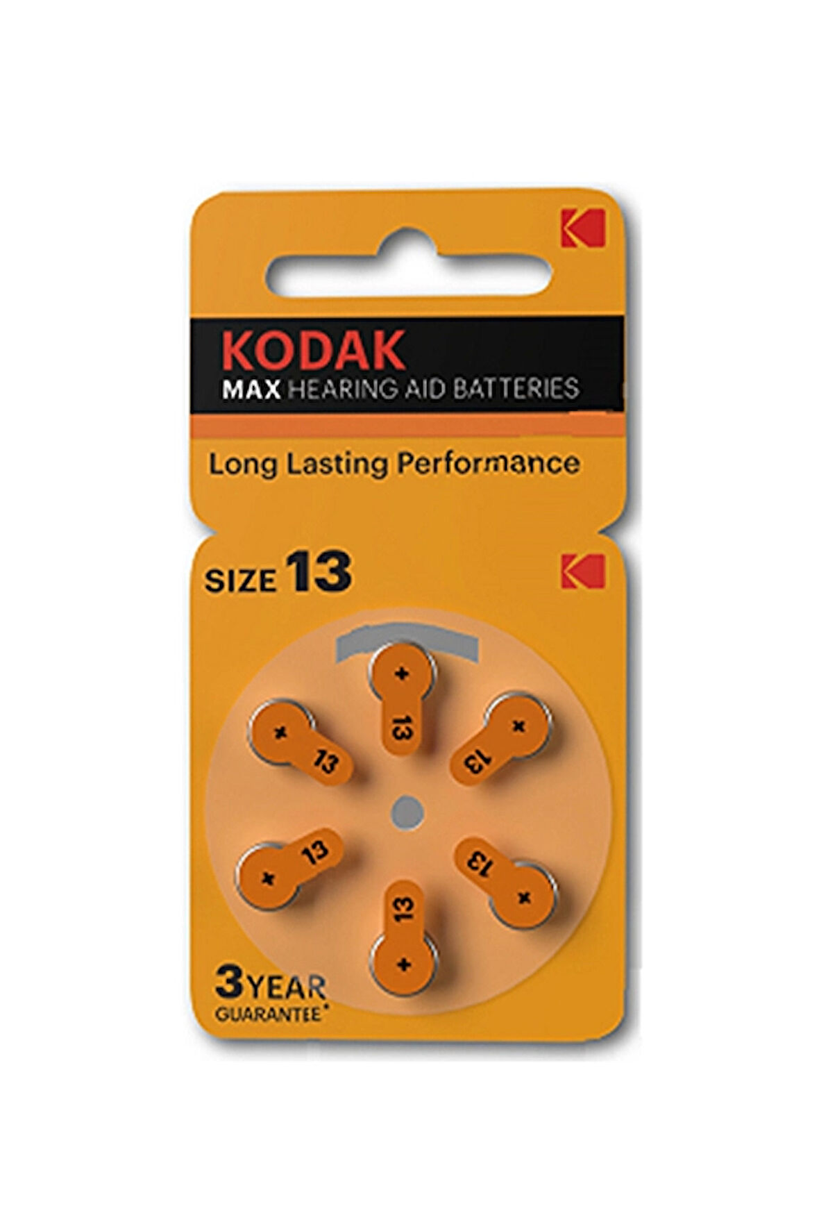 Kodak İşitme Cihazı Pili p13 6 Adet