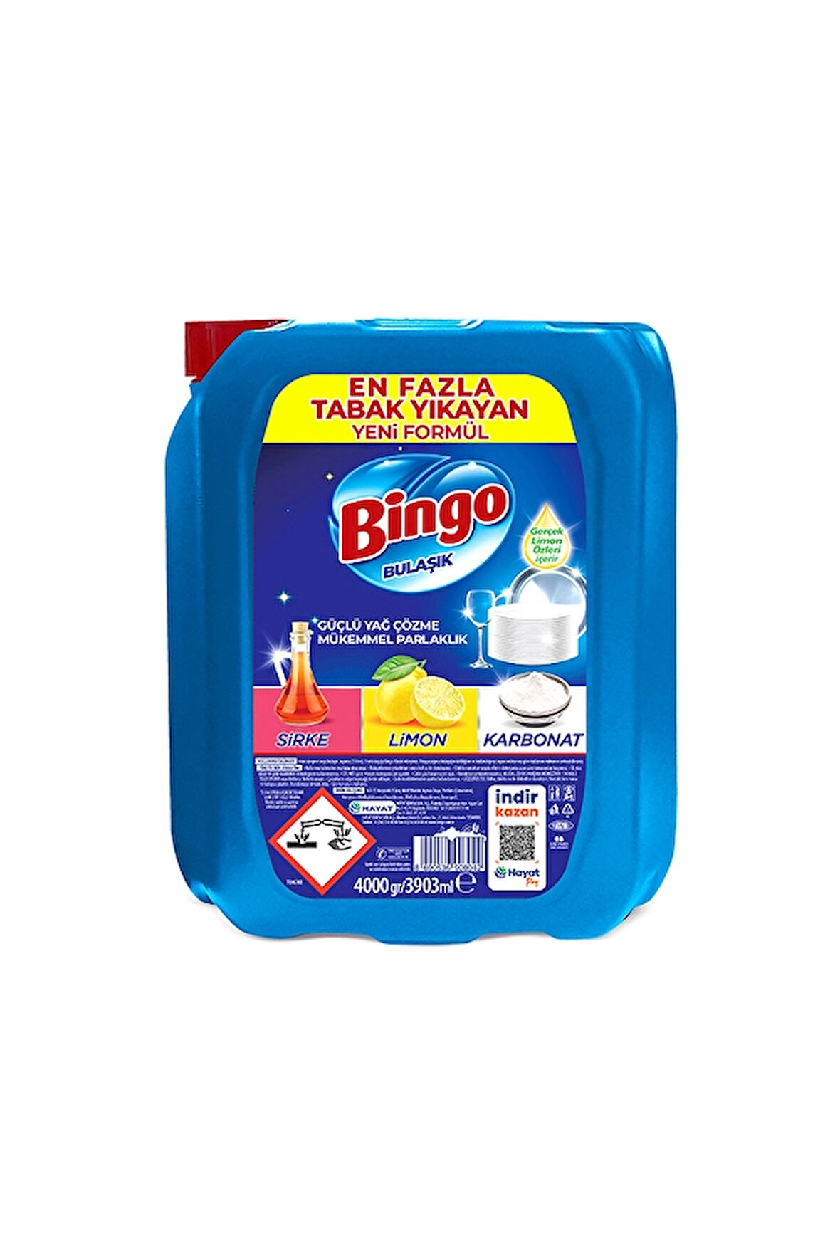 Bingo Bulaşık Deterjanı 4 kg
