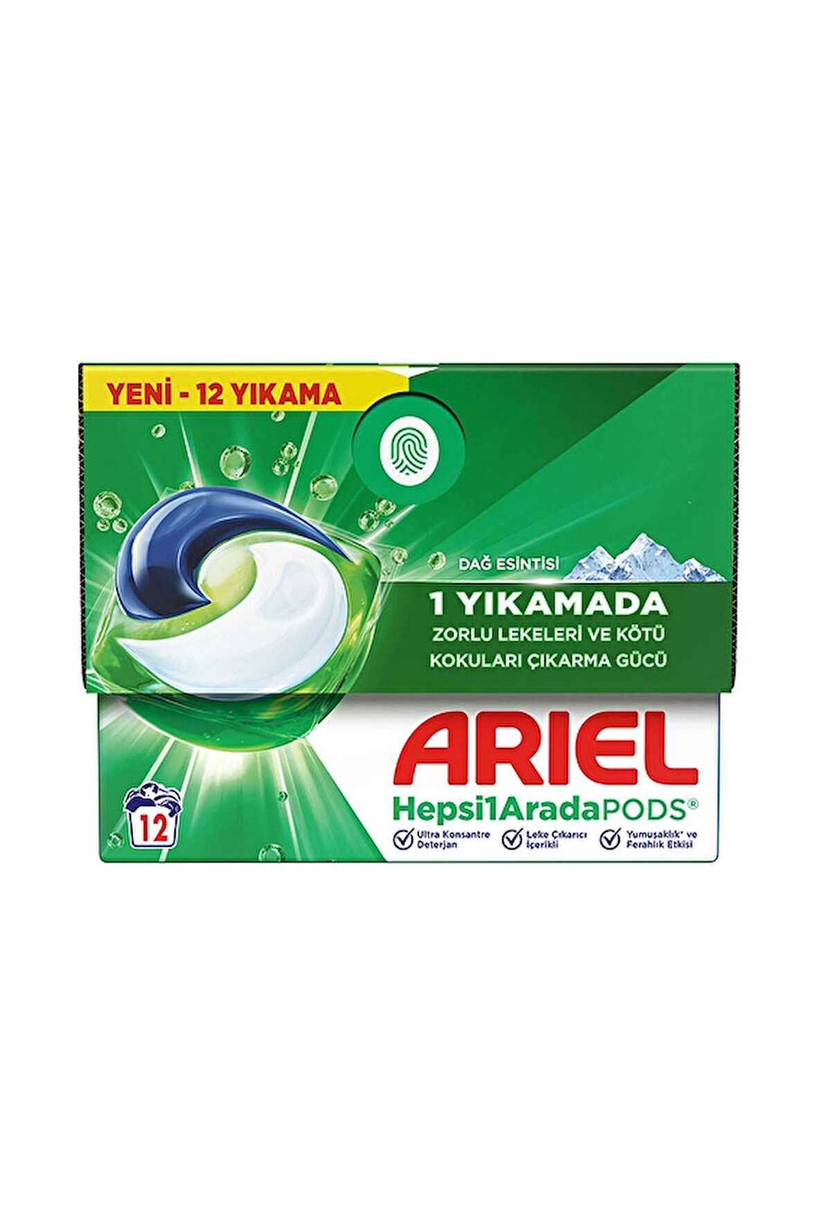 Ariel Pods Kapsül Çamaşır Deterjanı Baz 12'li