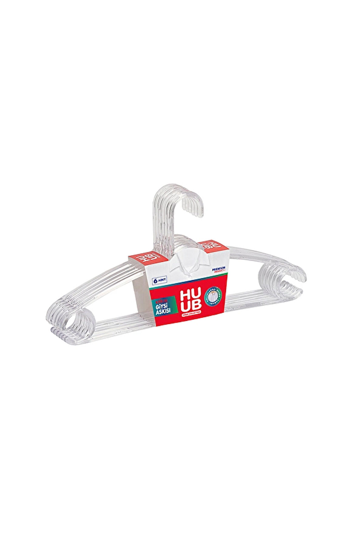 Huub Kristal Giysi Askısı 6'lı