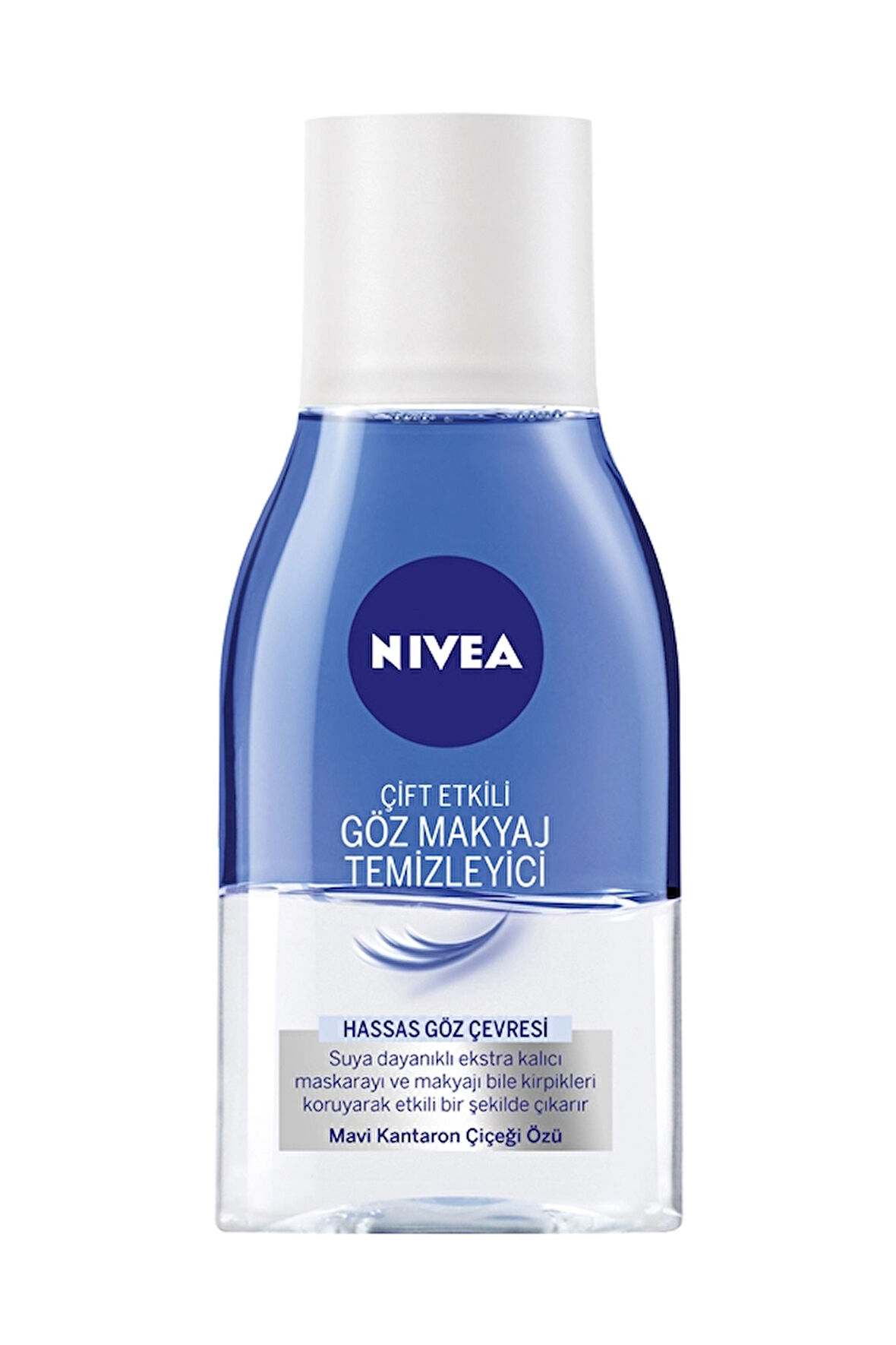 2 ADET  Nivea Göz Makyaj Temizleyici Çift Etkili Hassas 125 ml