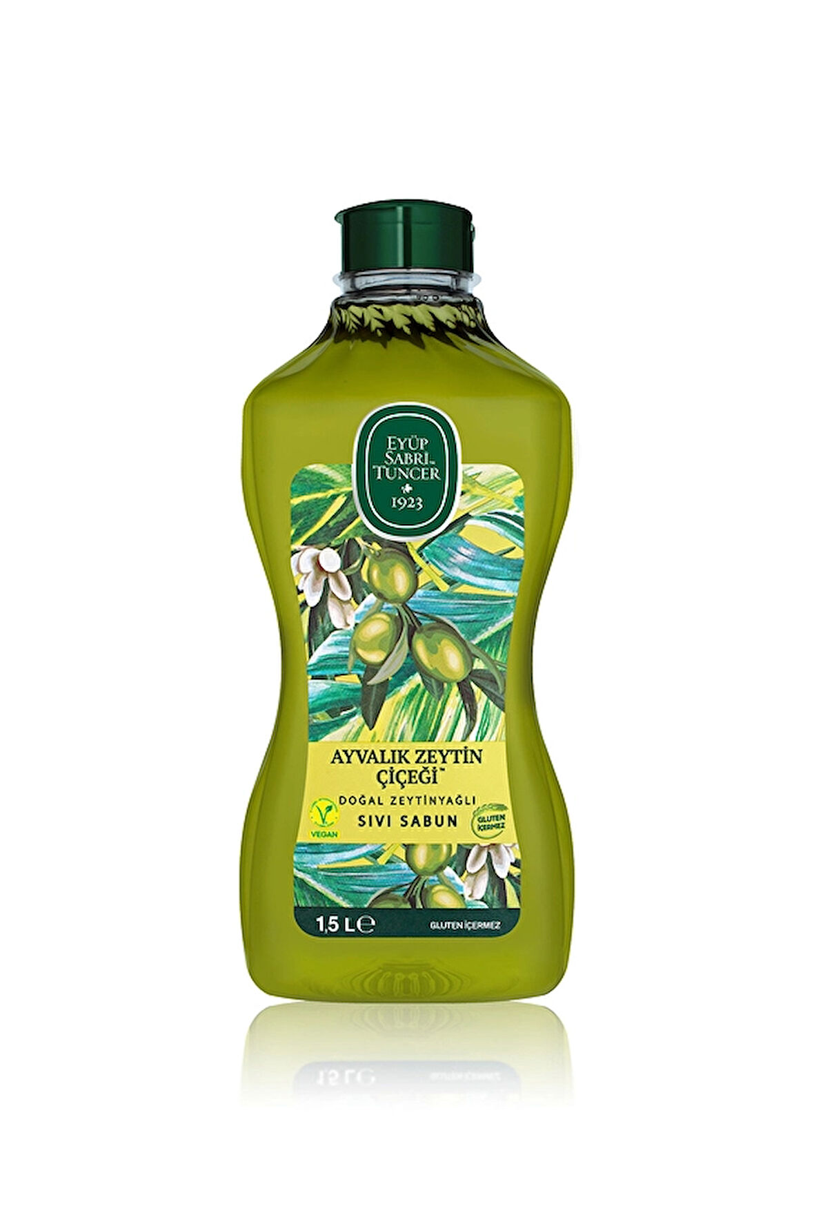 2 ADET  Eyüp Sabri Tuncer Sıvı Sabun Ayvalık Zeytin Çiçeği 1500 ml