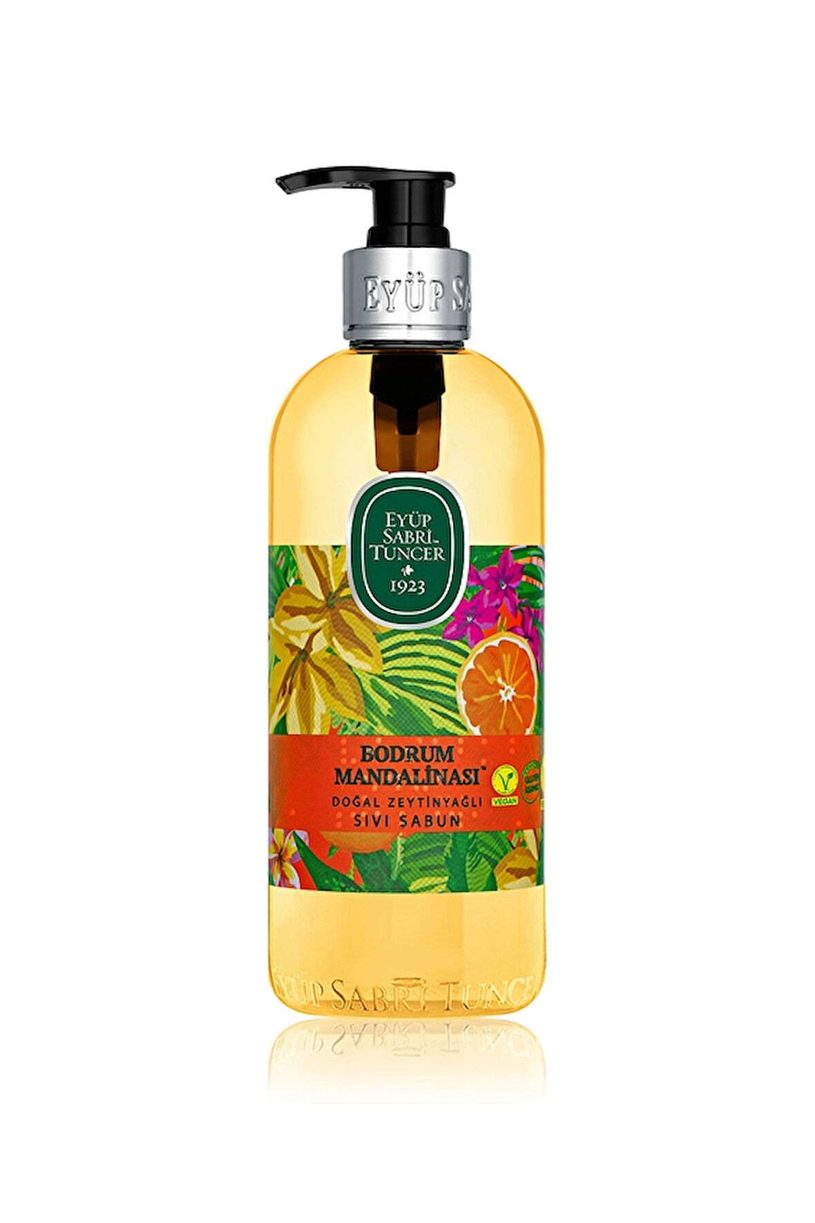 2 ADET  Eyüp Sabri Tuncer Sıvı Sabun 500 Ml Bodrum Mandarina