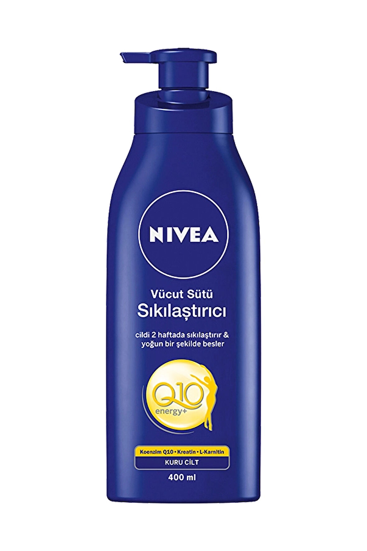 2 ADET  Nivea Vücut Sütü Q10 Sıkılaştırıcı 400 ml