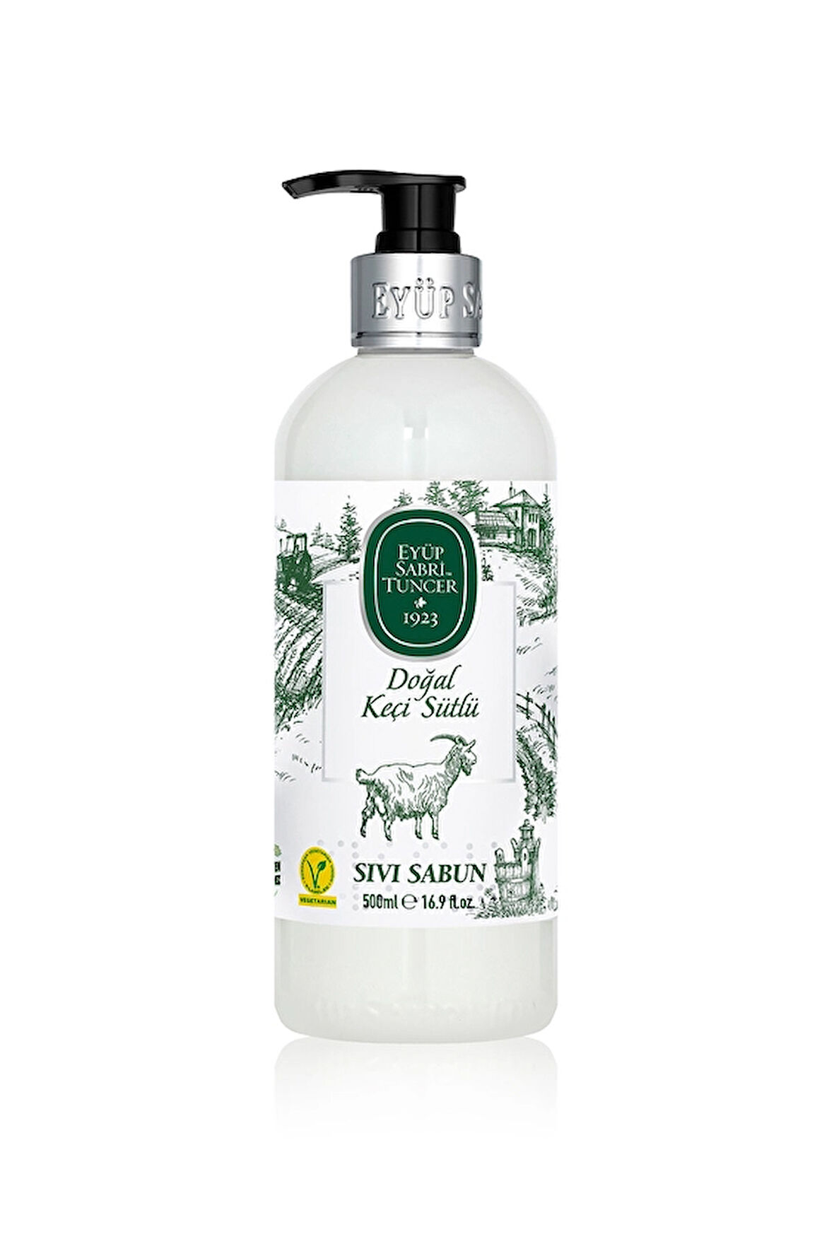 2 ADET  Eyüp Sabri Tuncer Sıvı Sabun 500 ml Keçi Sütü