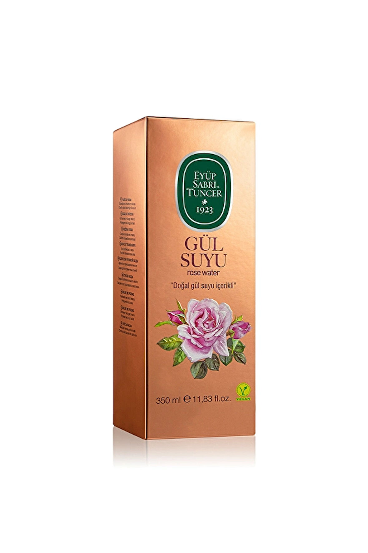 2 ADET  Eyüp Sabri Tuncer Gül Suyu Pet Şişe 350 ml