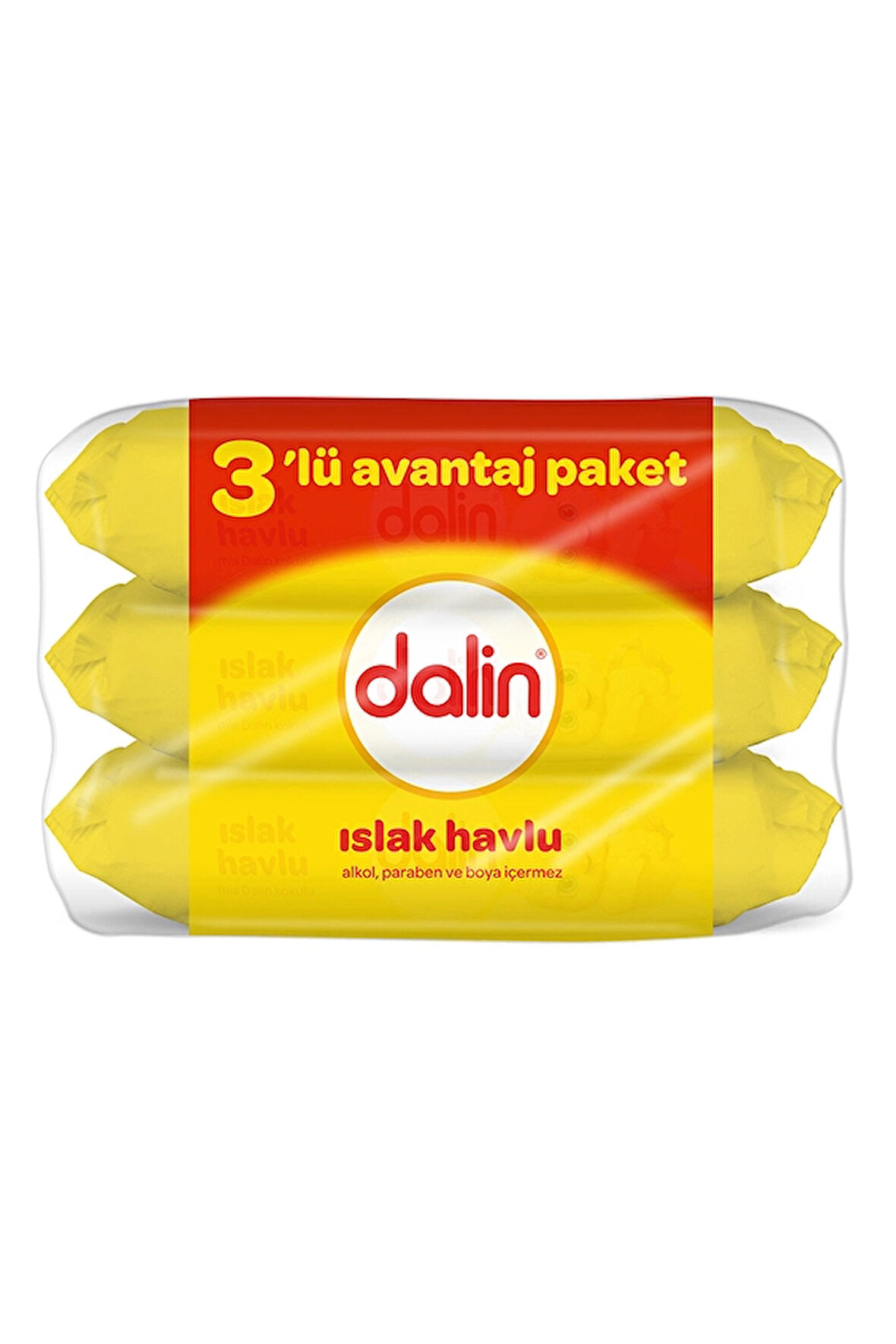 2 ADET  Dalin Islak Havlu Avantaj Paket 3x56'lı
