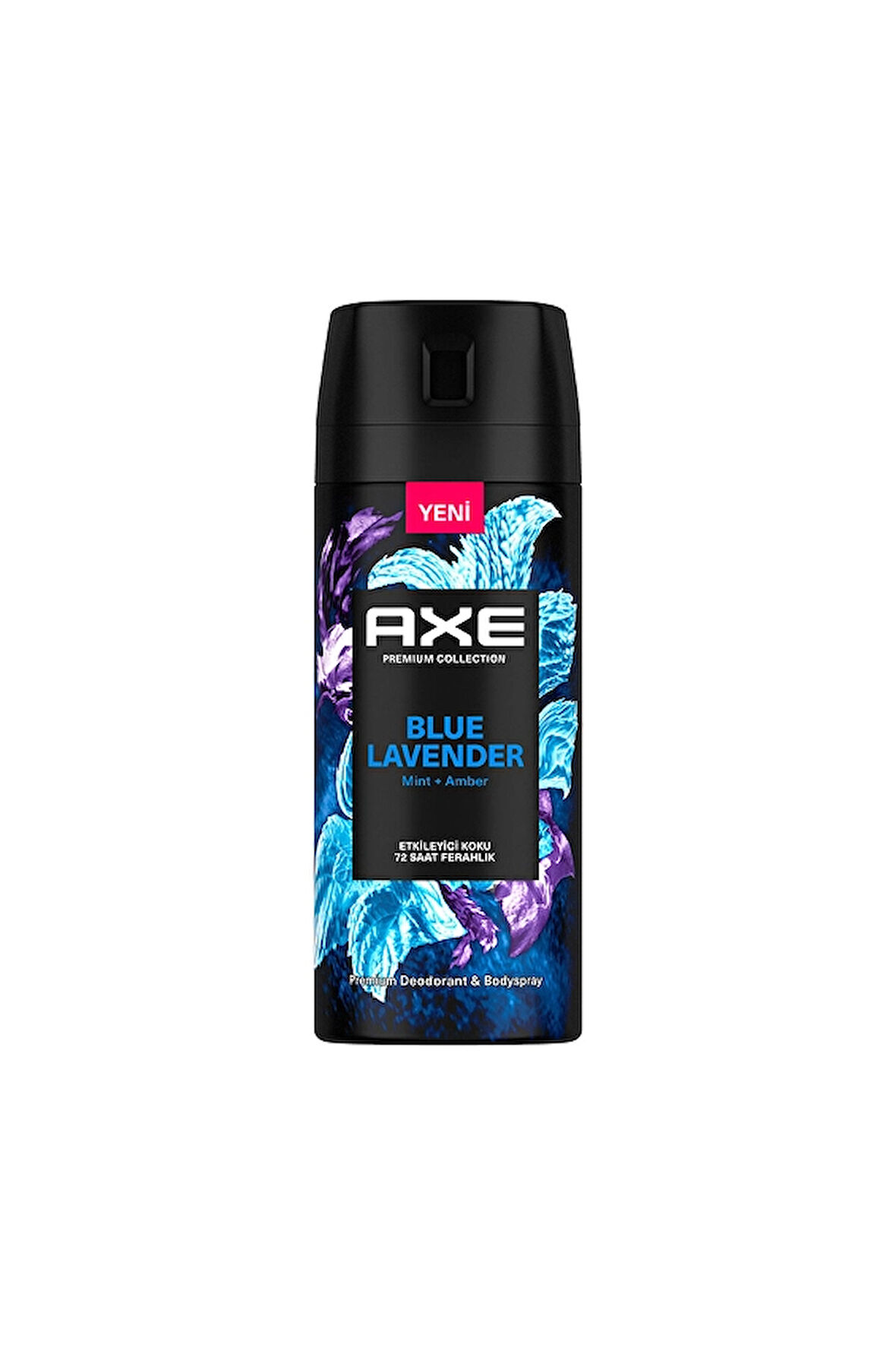2 ADET  Axe Premium Collection Deodorant 150 ml Blue Lavender