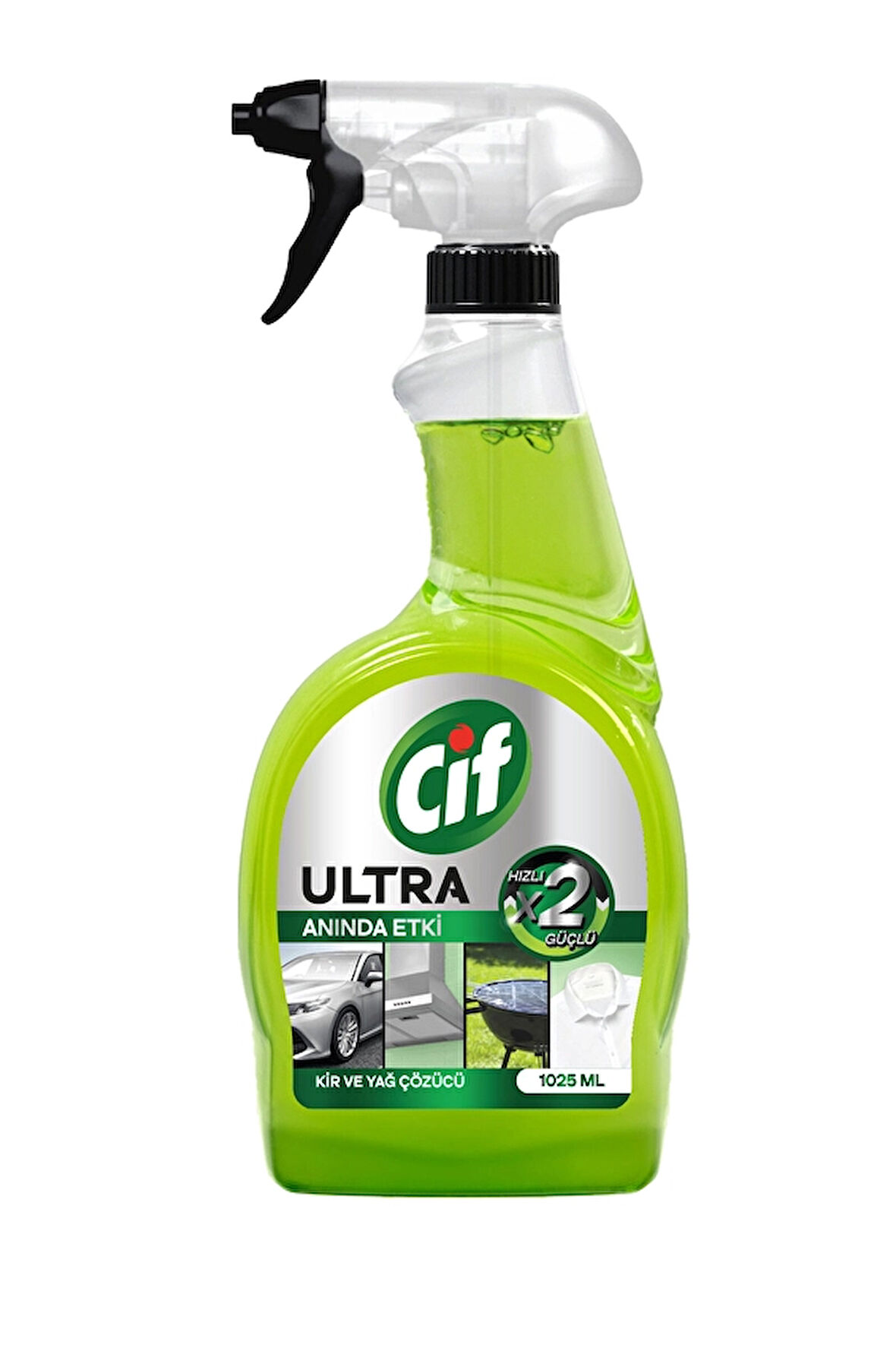 2 ADET  Cif Sprey Ultra Anında Etki 1025 ml