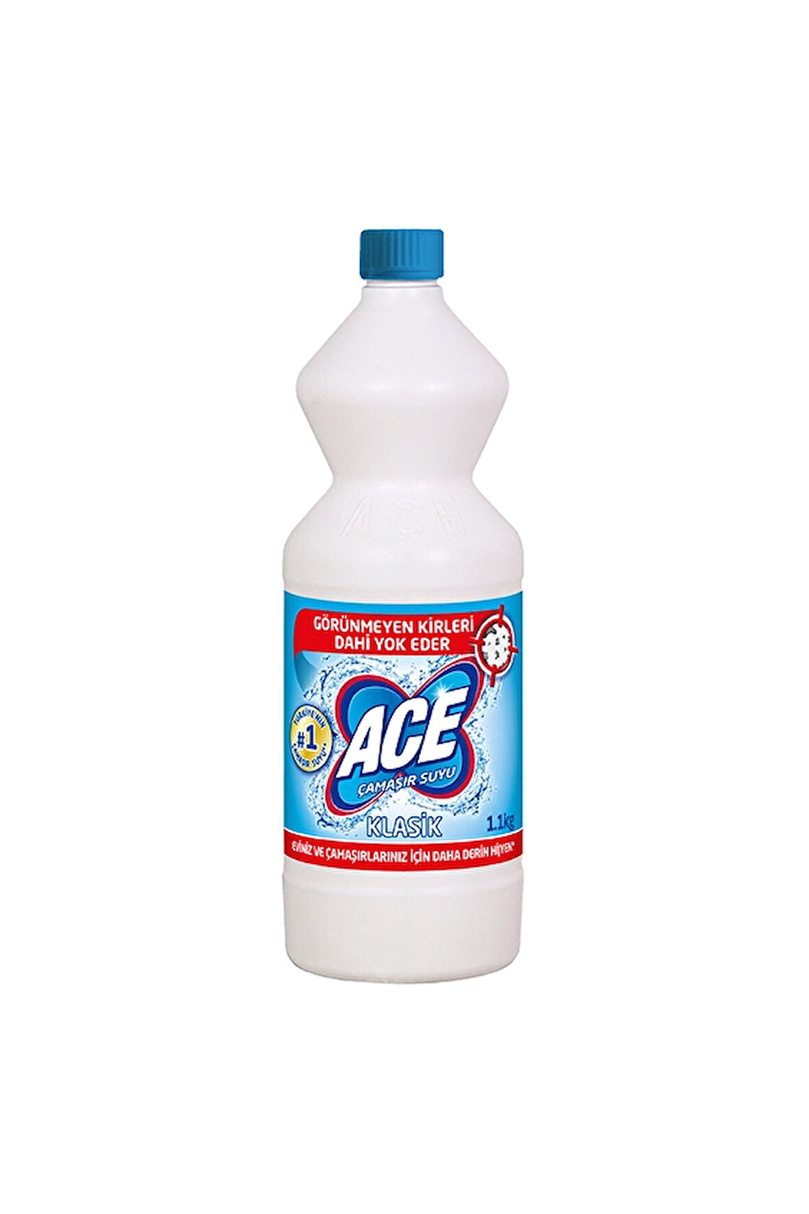 2 ADET  Ace Çamaşır Suyu 1 l Normal