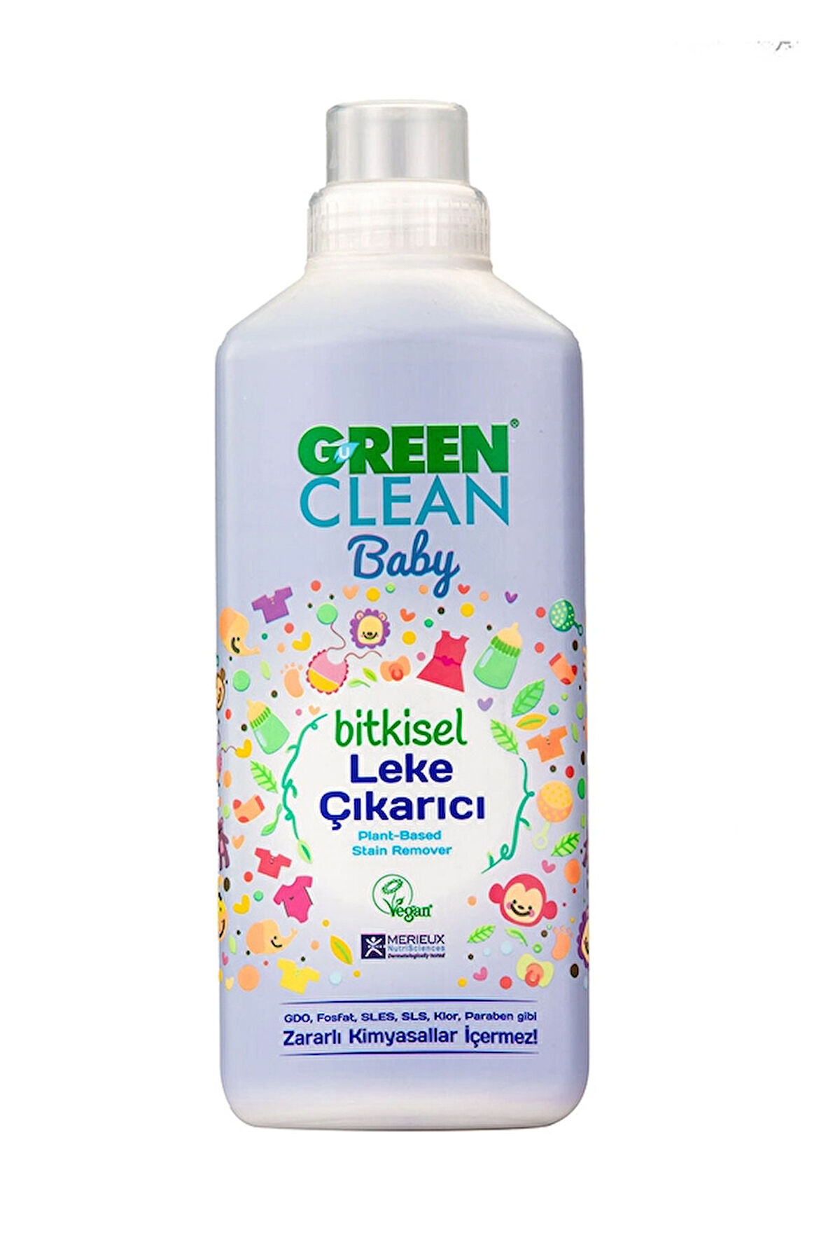 2 ADET  Green Clean Bitkisel Bebek Leke Çıkartıcı 1000 ml