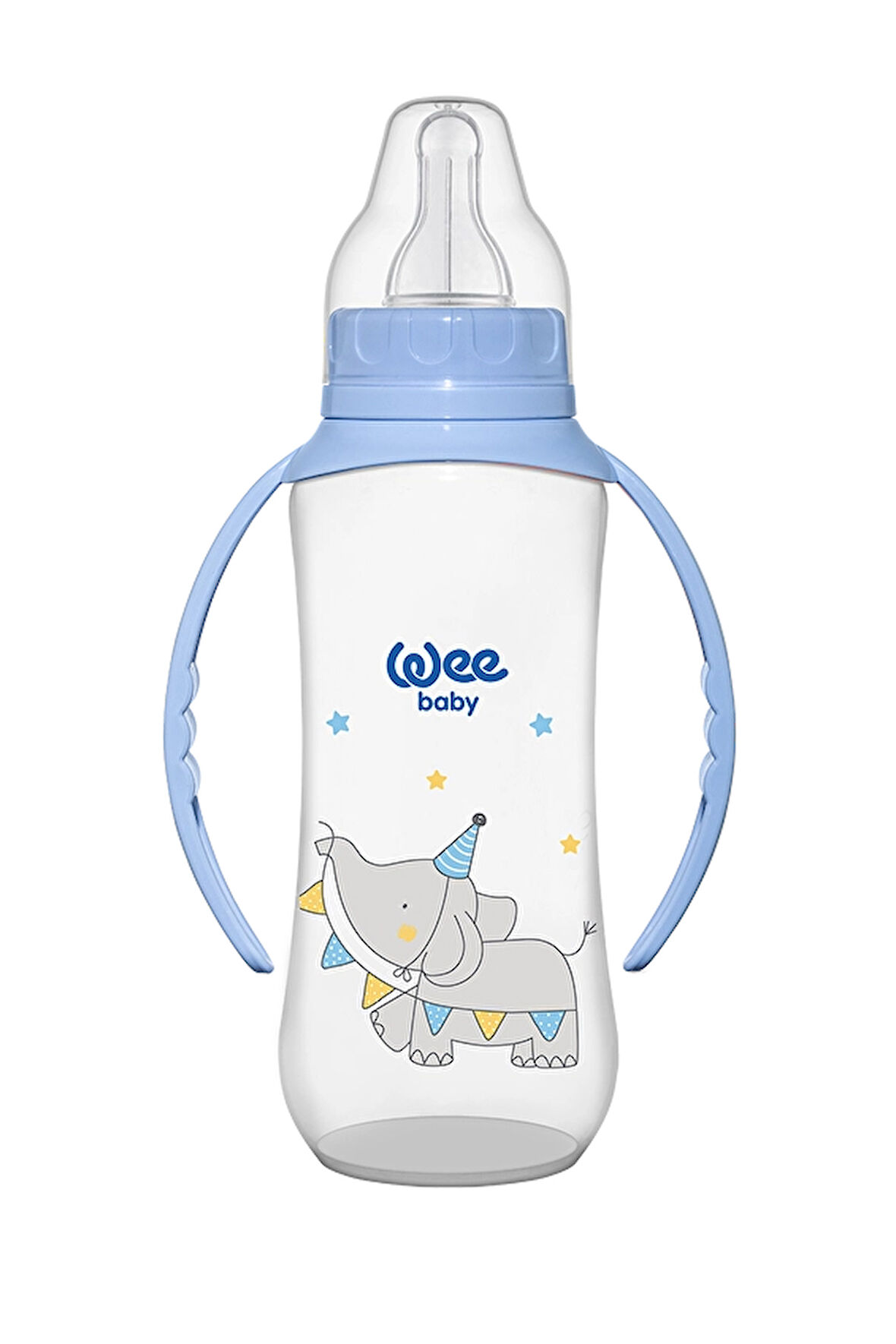 2 ADET  Wee Baby Kulplu PP Biberon 270 ml