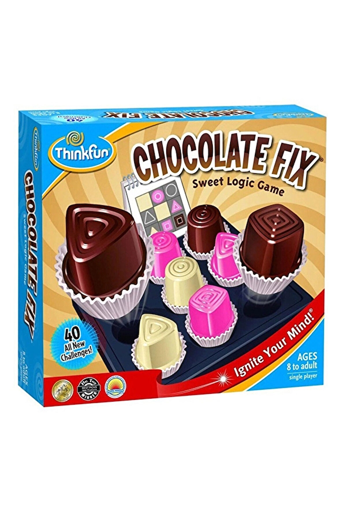 2 ADET  ThinkFun Çikolata Düzeltme Kurulu Oyun