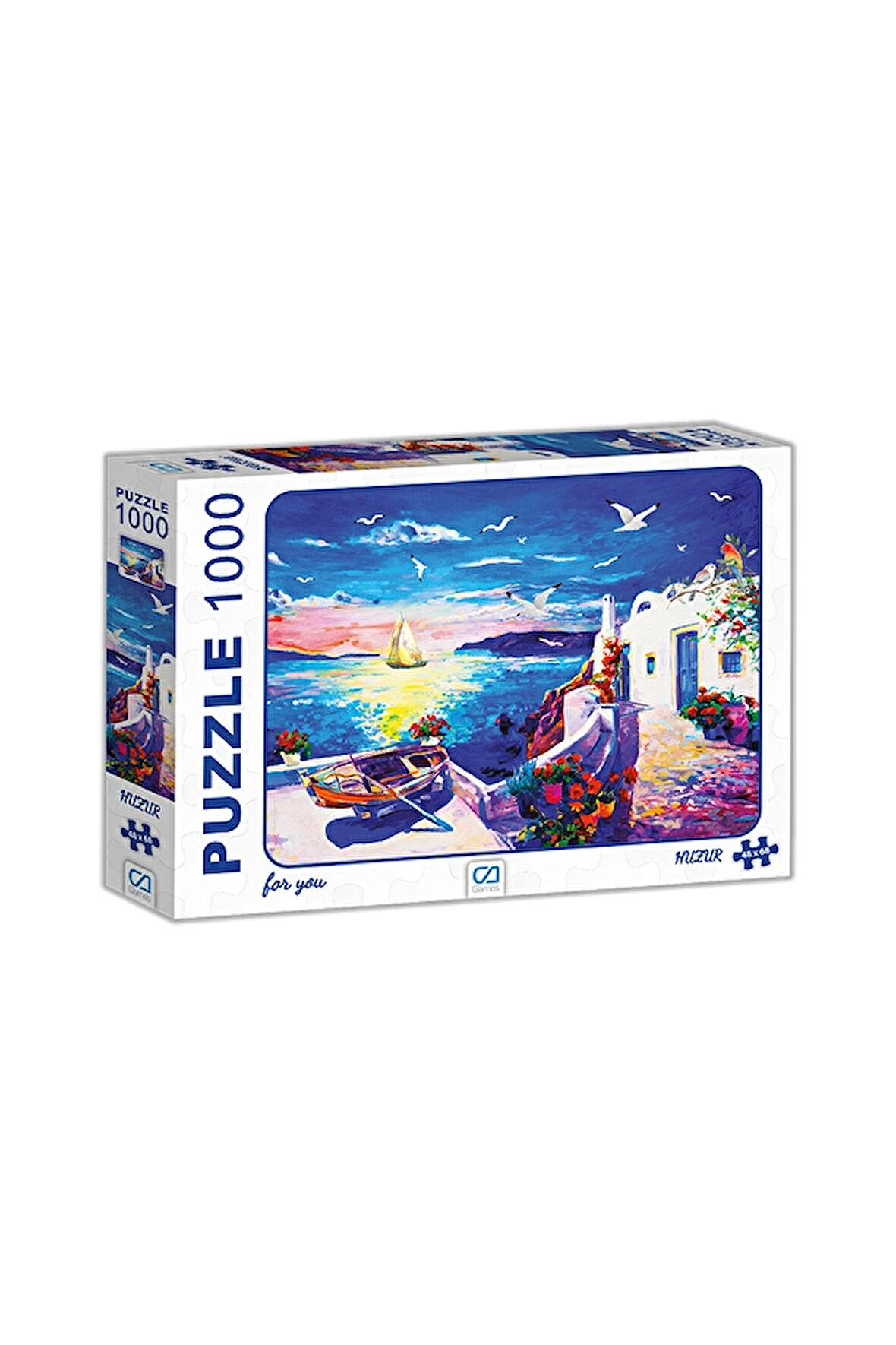 2 ADET  Huzur Puzzle 1000 Parça CA7000