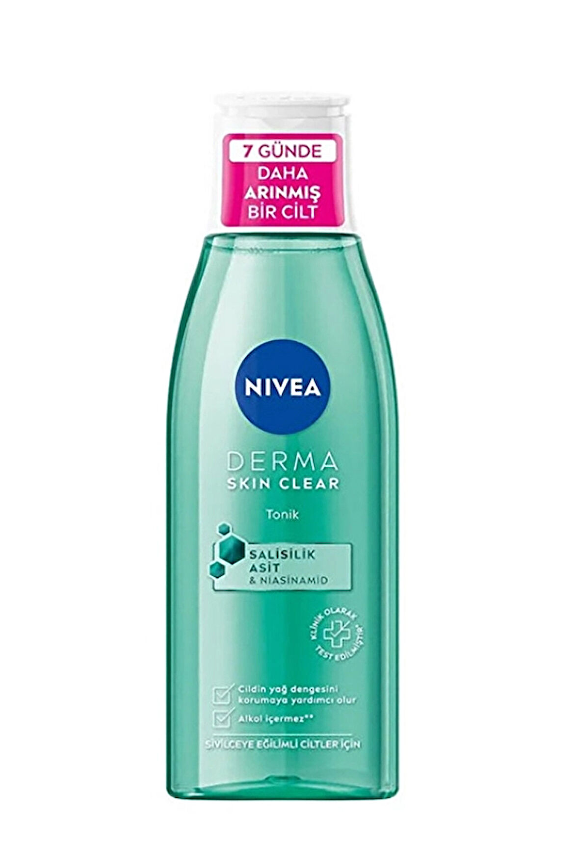 2 ADET  Nivea Derma Skin Clear Sivilce Karşıtı Tonik 200ml