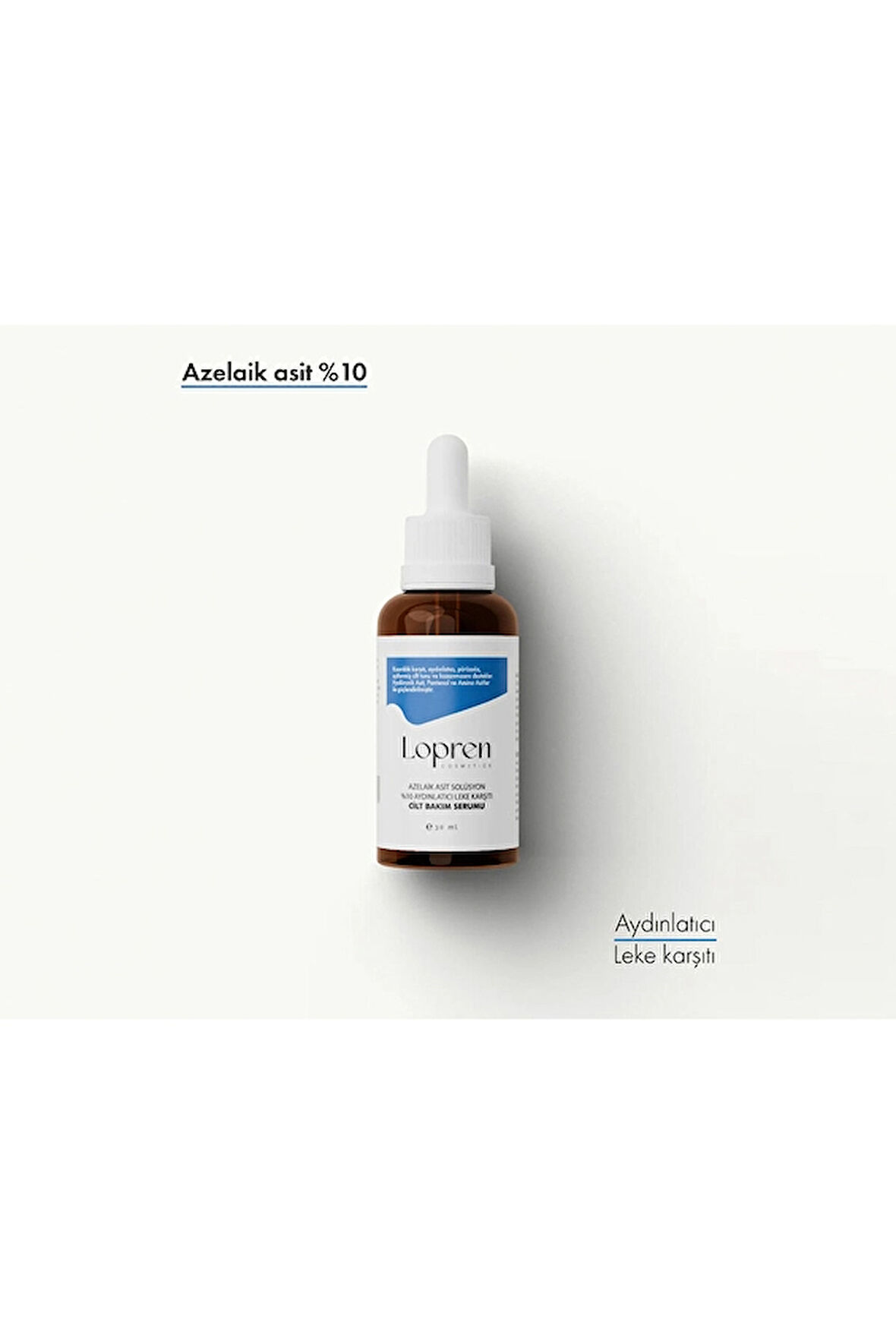 2 ADET  Lopren Leke Karşıtı Cilt Bakım Serumu 30 ml