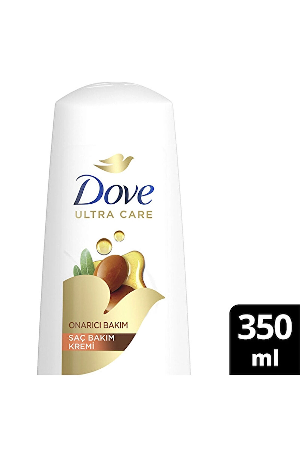 2 ADET  Dove Saç Kremi 350ml Argan Yağı ve Onarıcı Bakım