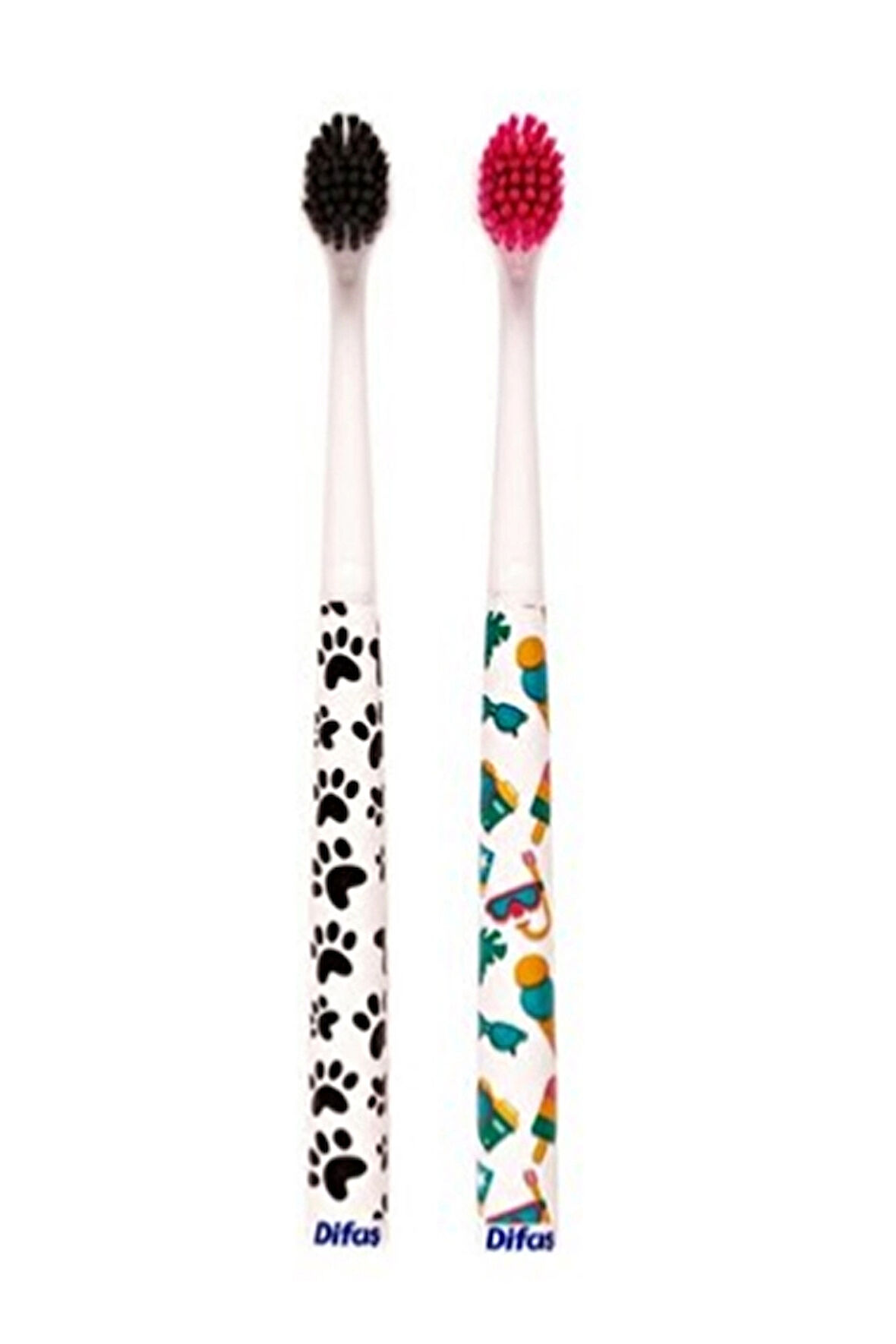 2 ADET  Difaş 2'li Diş Fırçası Stil