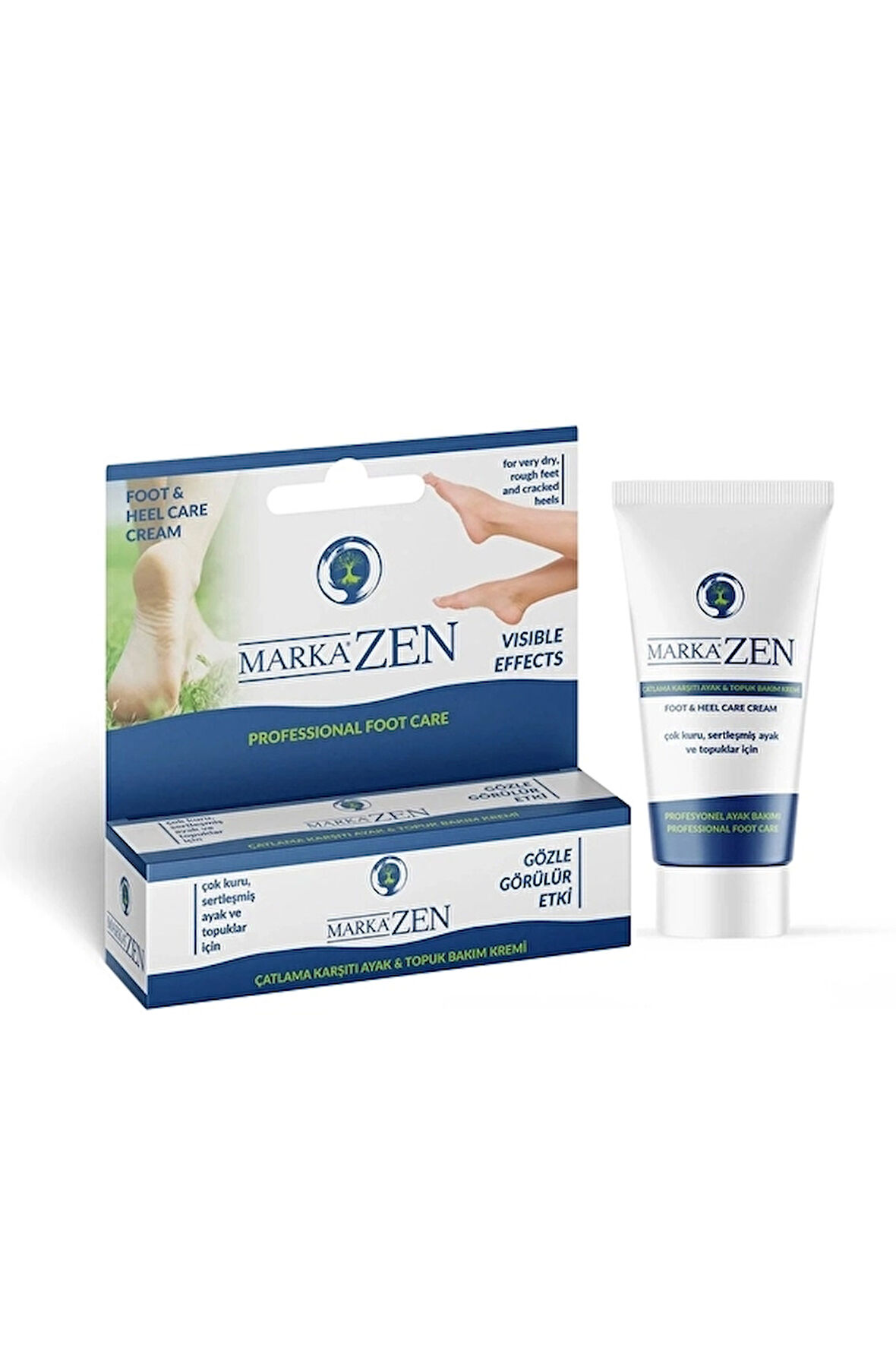2 ADET  Markazen 35ml Topuk Çatlak Kremi