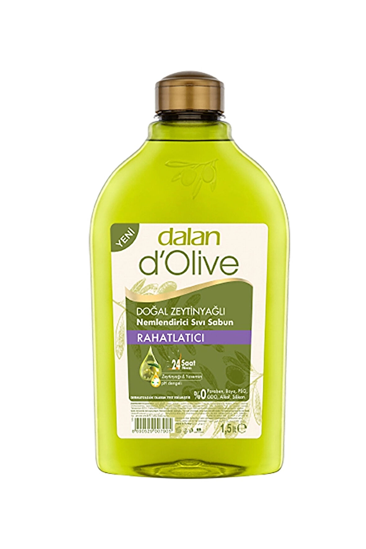 2 ADET  Dalan Dolive Sıvı Sabun Rahatlatıcı 1,5 L