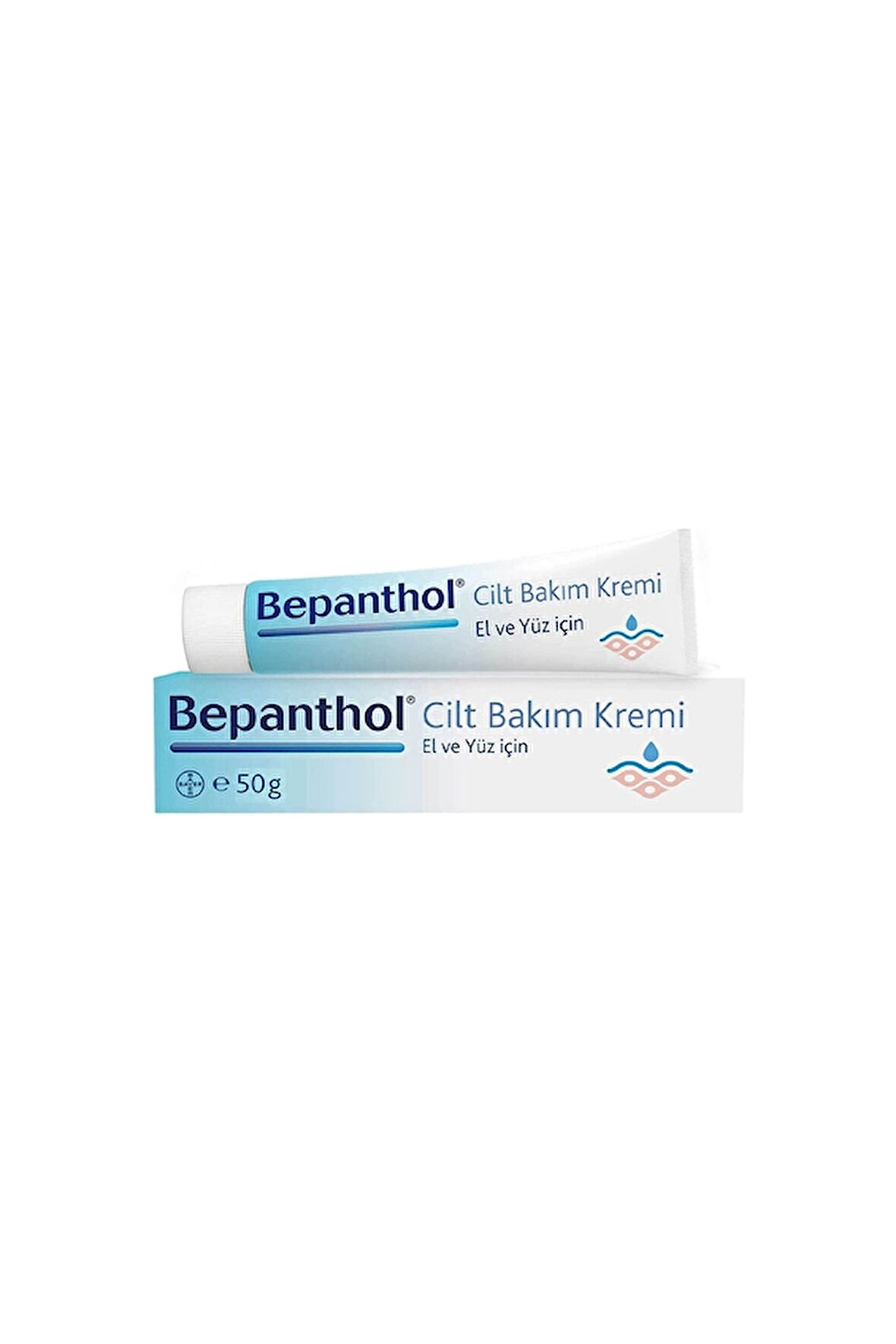 2 ADET  Bepanthol Cilt Bakım Kremi 50g